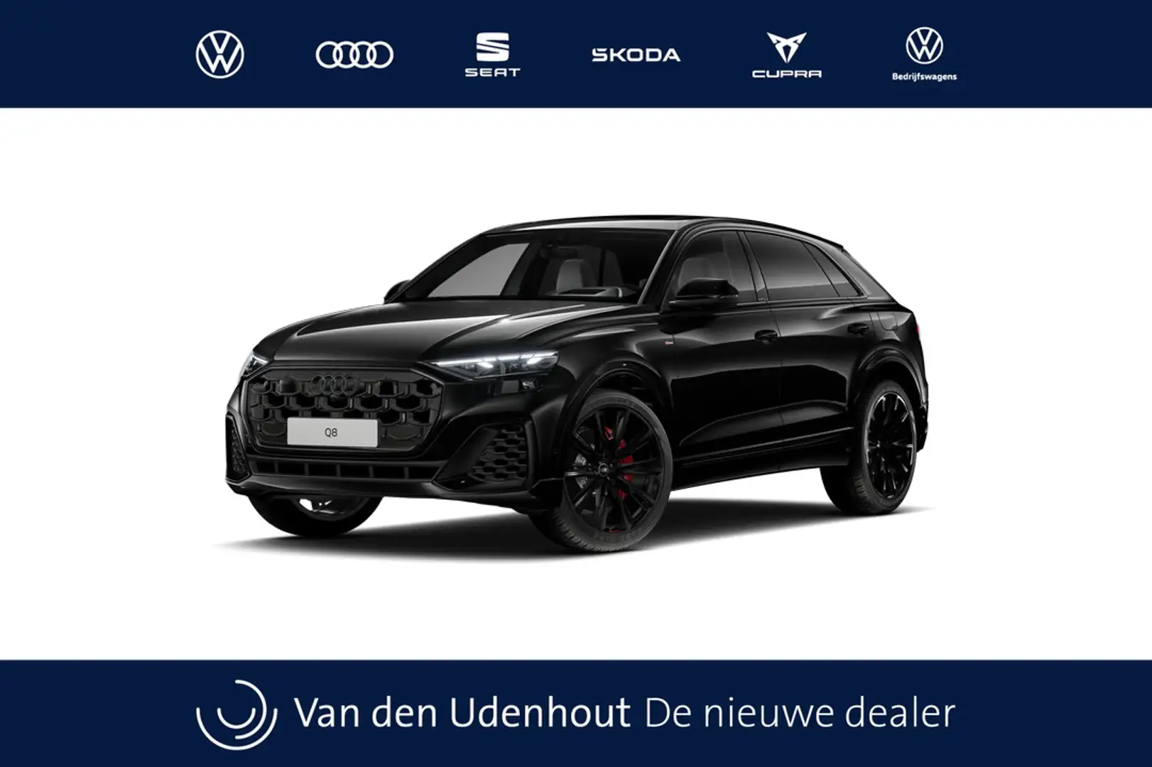 Audi Q8 55 TFSI e 394 Tiptronic Pro Line S Automaat | Vier Zwart - 1