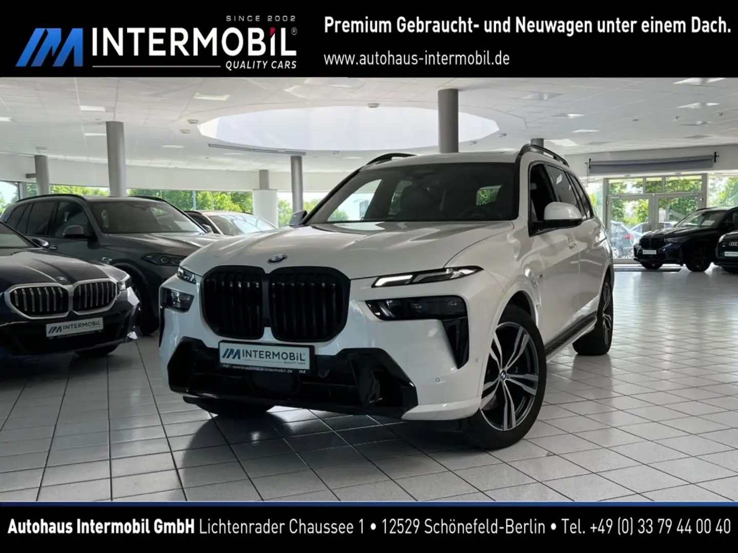 BMW X7 xDrive 40d M-Sport Pano-SKY*SOFT*STHZG*360°* Weiß - 1