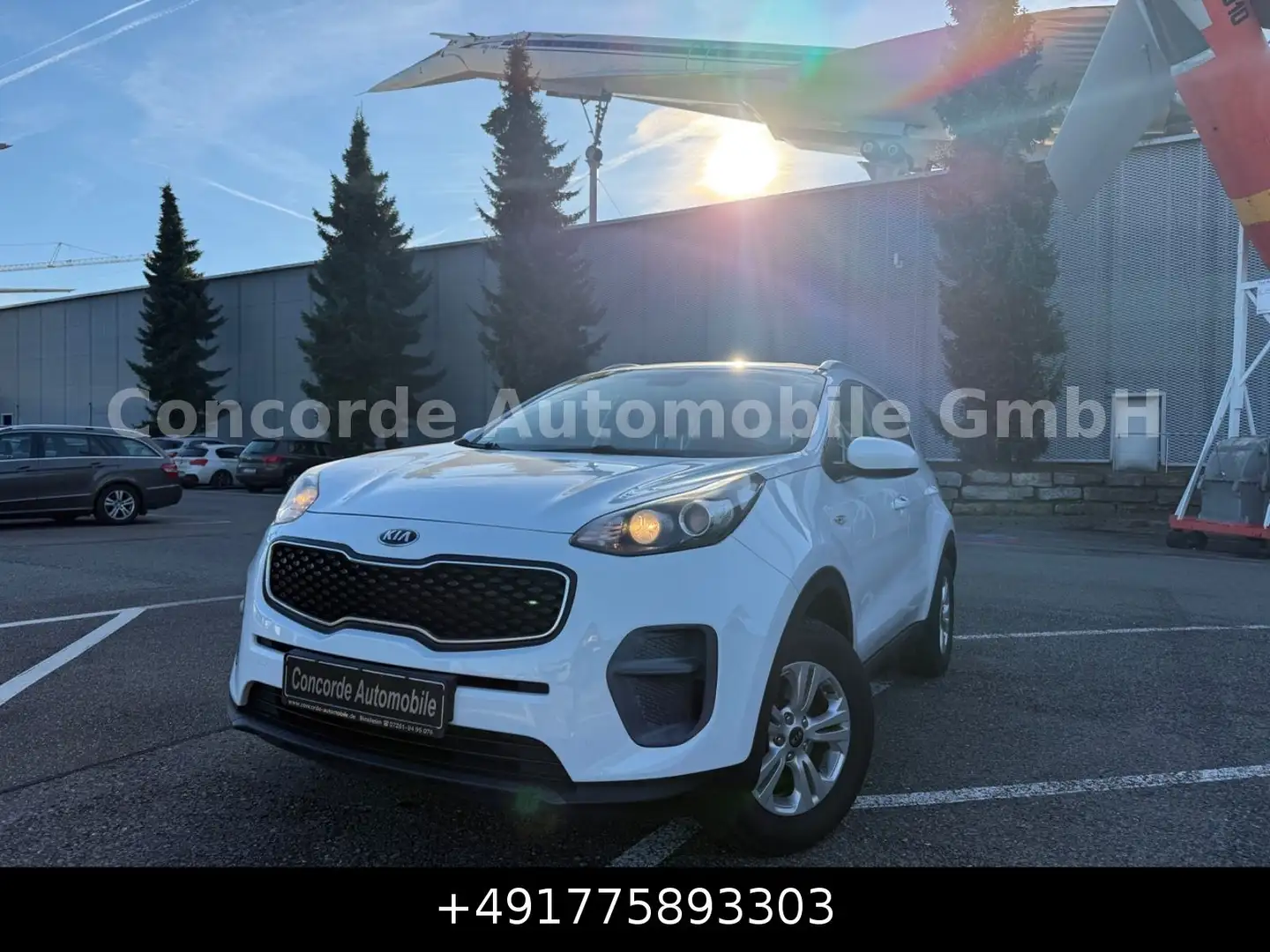 Kia Sportage Edition 7 2WD PDC KLIMA SHZ MFL LH Blanc - 1