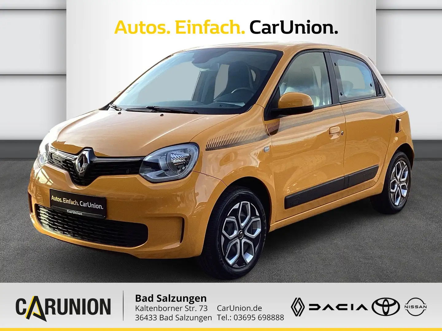 Renault Twingo LIMITED SCe 75 Start & Stop Jaune - 1