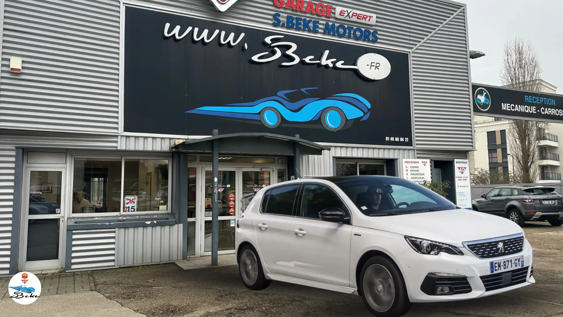 Peugeot 308 1.5 BlueHDi 130ch S\u0026amp;S BVM6 GT Line Blanc - 1