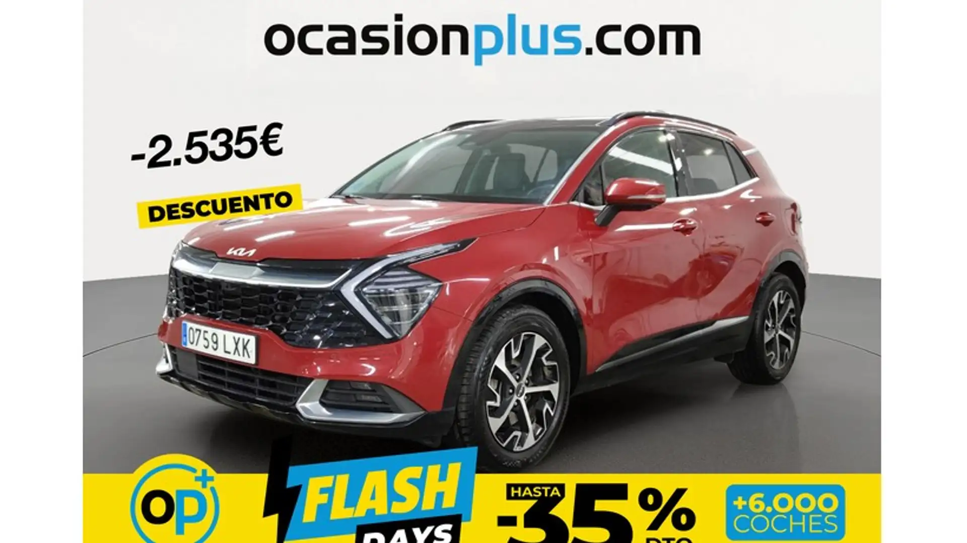 Kia Sportage 1.6 T-GDi HEV Tech Rot - 1