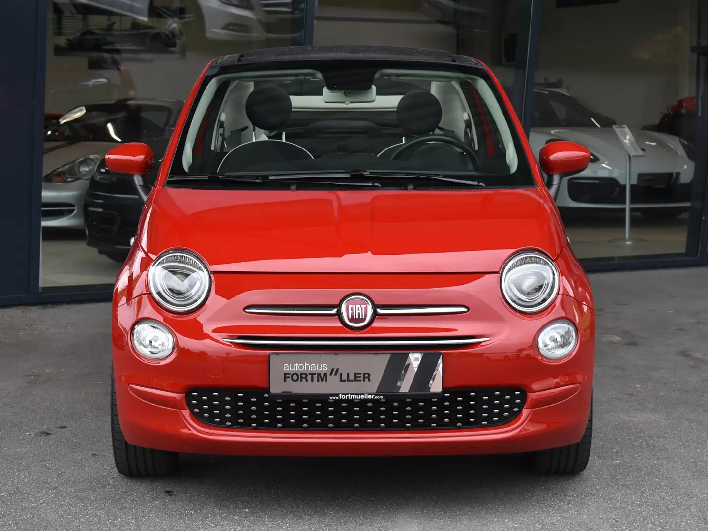 Fiat 500C 1,2 Fire 70 Lounge Piros - 2