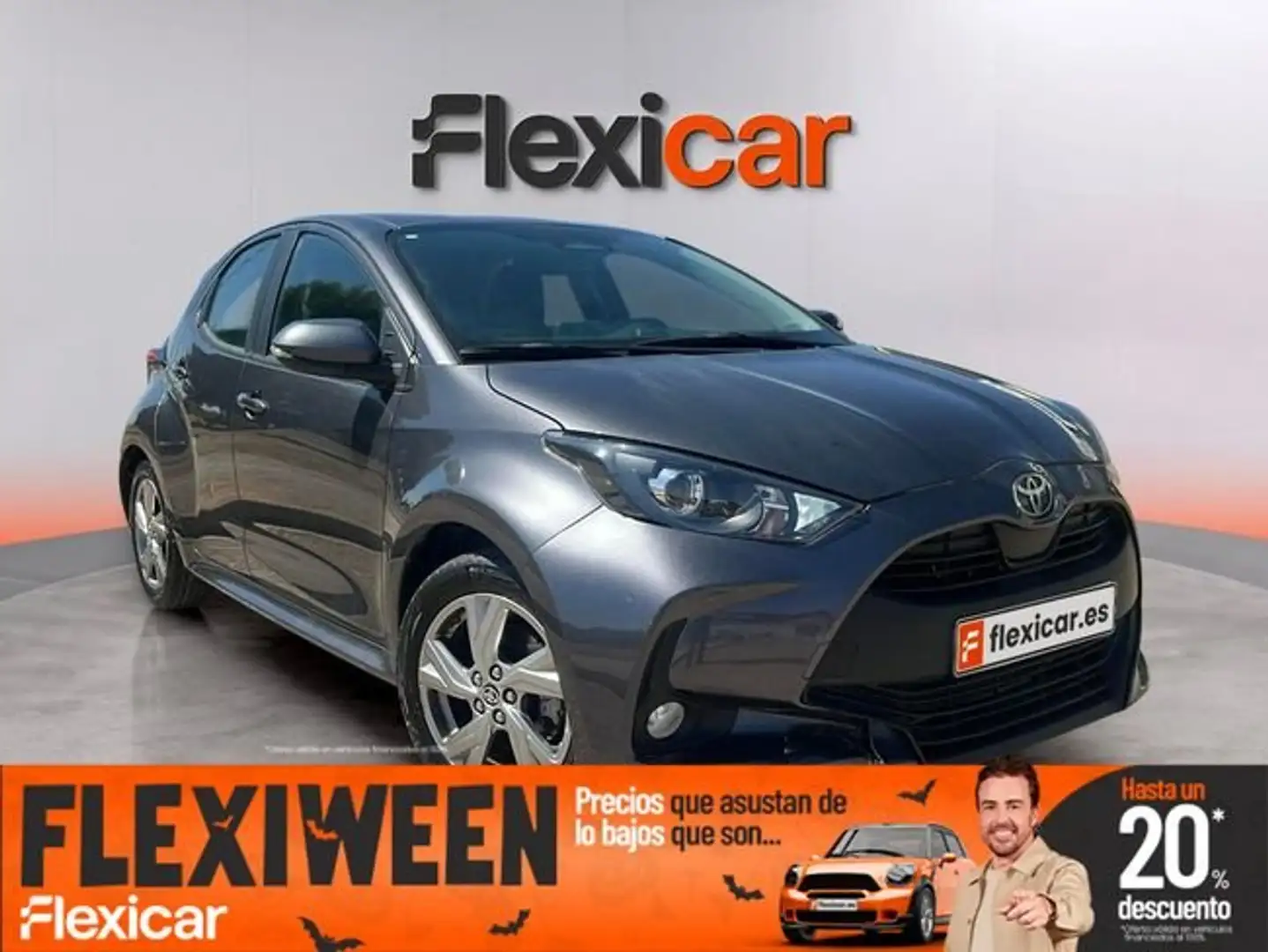 Toyota Yaris 120H 1.5 Active Plus Gris - 1
