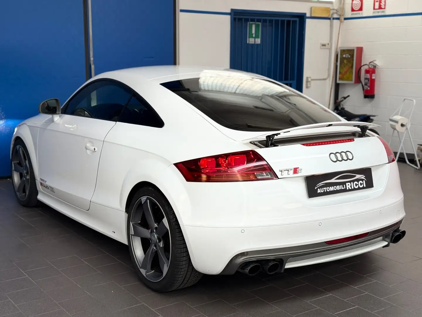 Audi TTS TTS Coupé 2.0 272 CV TFSI quattro S tronic Bianco - 2