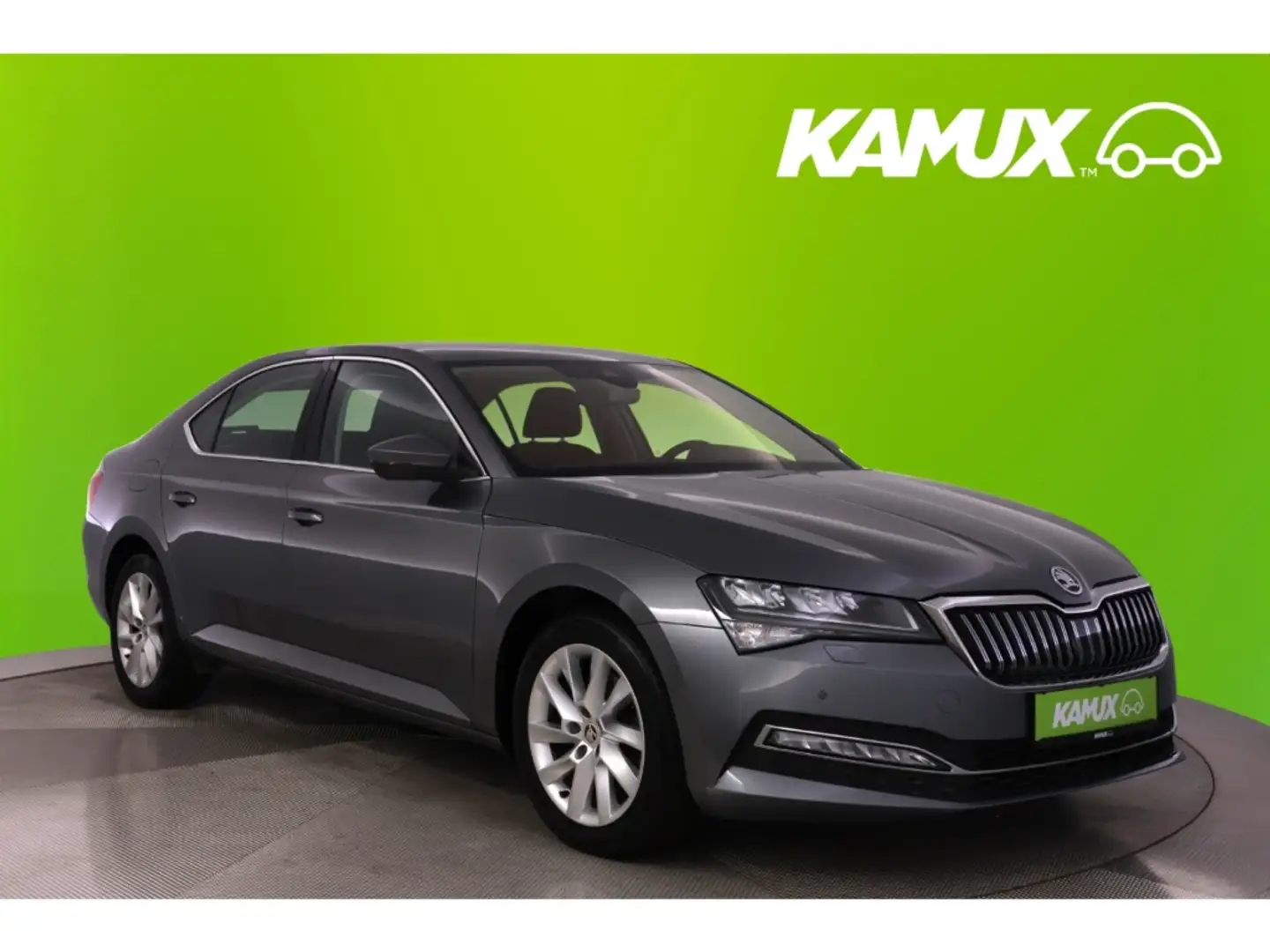 Skoda Superb 2.0TDI Lim.DSG Style+LED+VIRTUAL+AHK+PDC Gris - 1