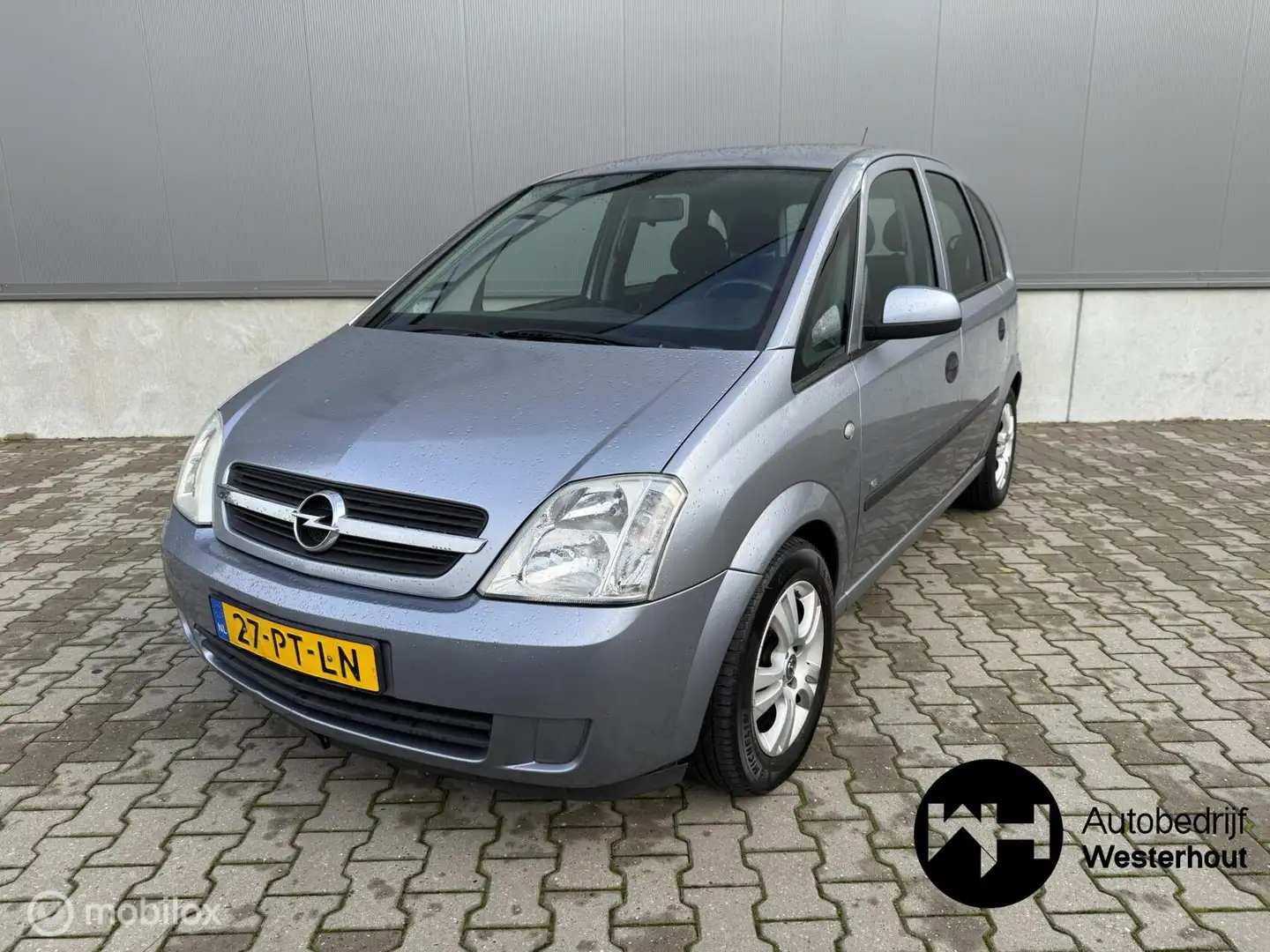 Opel Meriva 1.6-16V Maxx Cool Airco Trekhaak NWE APK Grau - 2