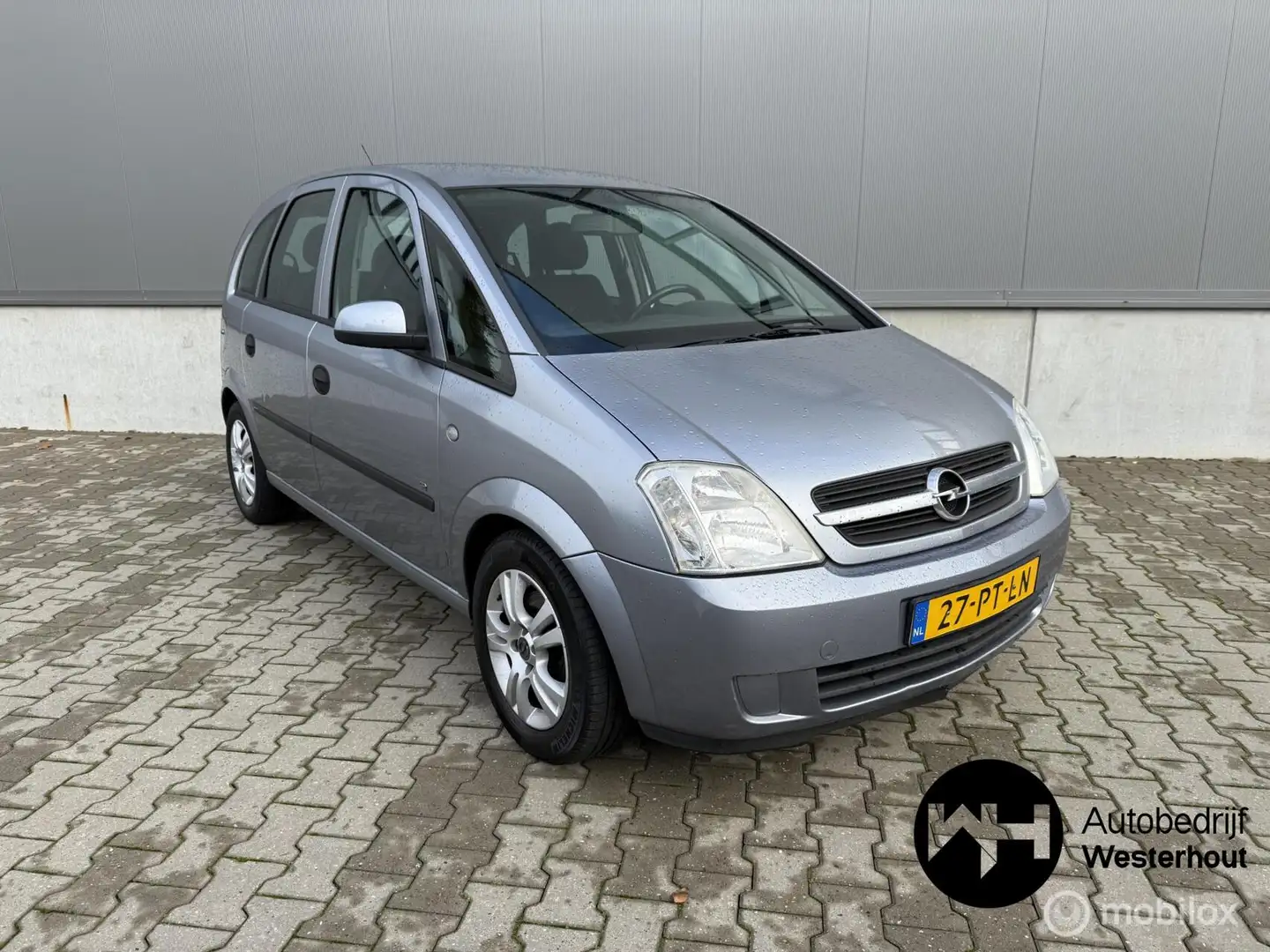 Opel Meriva 1.6-16V Maxx Cool Airco Trekhaak NWE APK Grau - 1