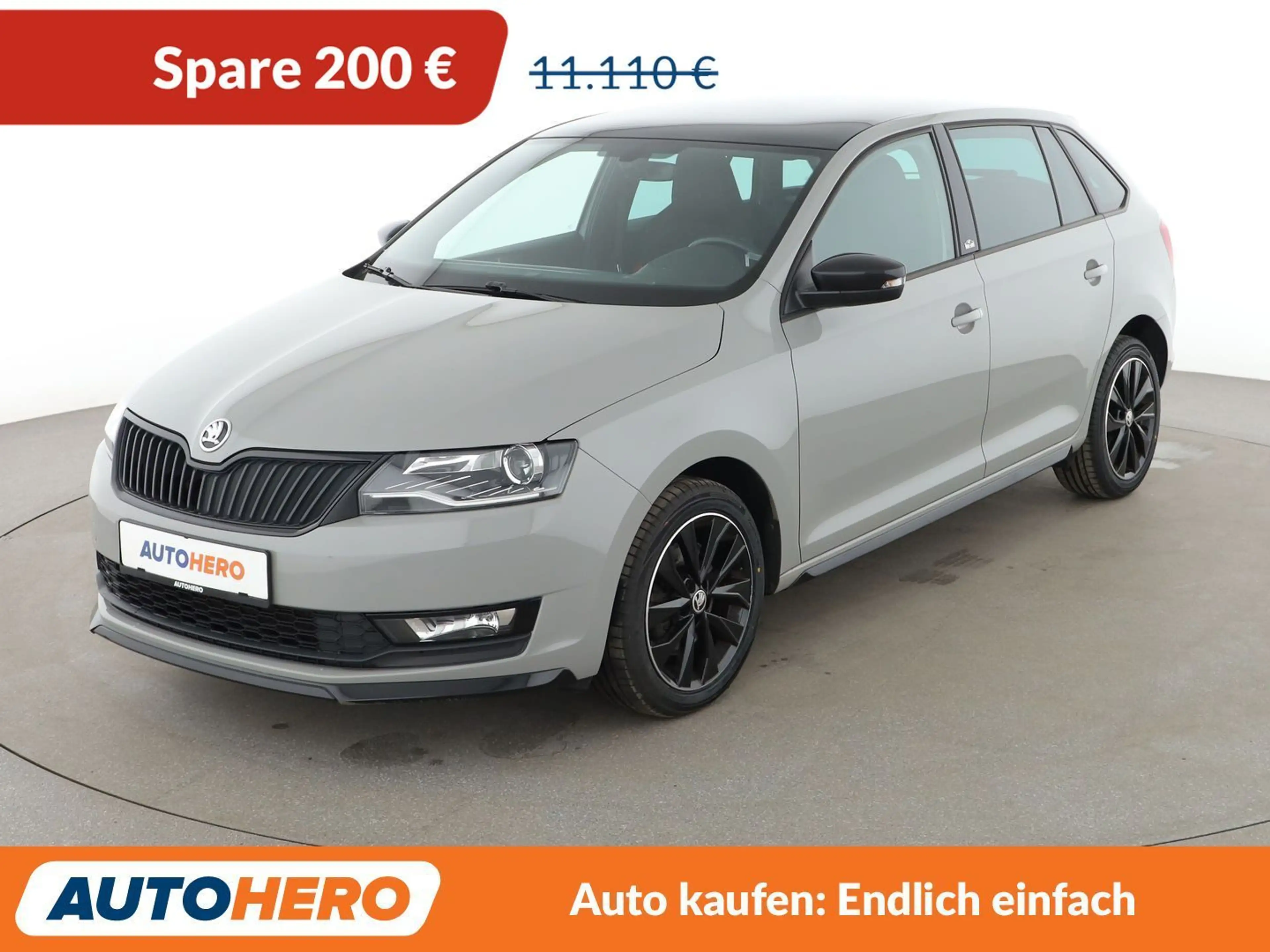 Skoda Rapid/Spaceback 1.0 TSI Ambition *TEMPO*PDC*SHZ*ALU*KLIMA*