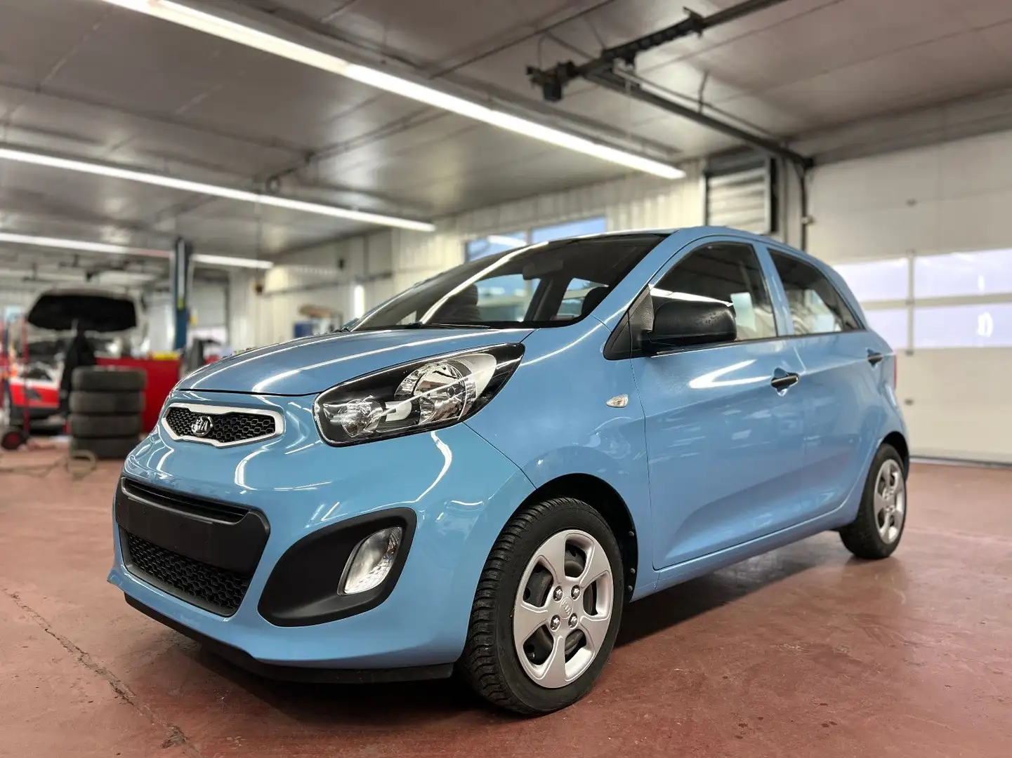 Kia Picanto Vision Klima 1. Hand Bleu - 1