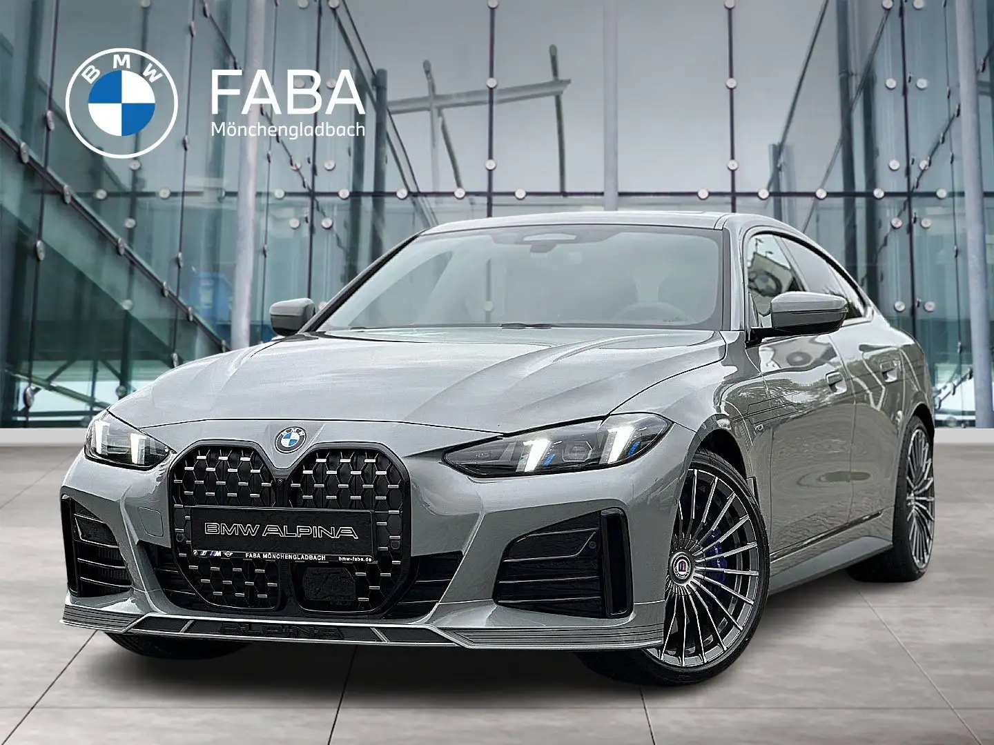 Alpina D4 S Gran Coupé Allrad AHK Driv Prof H&K HiFi Grau - 1