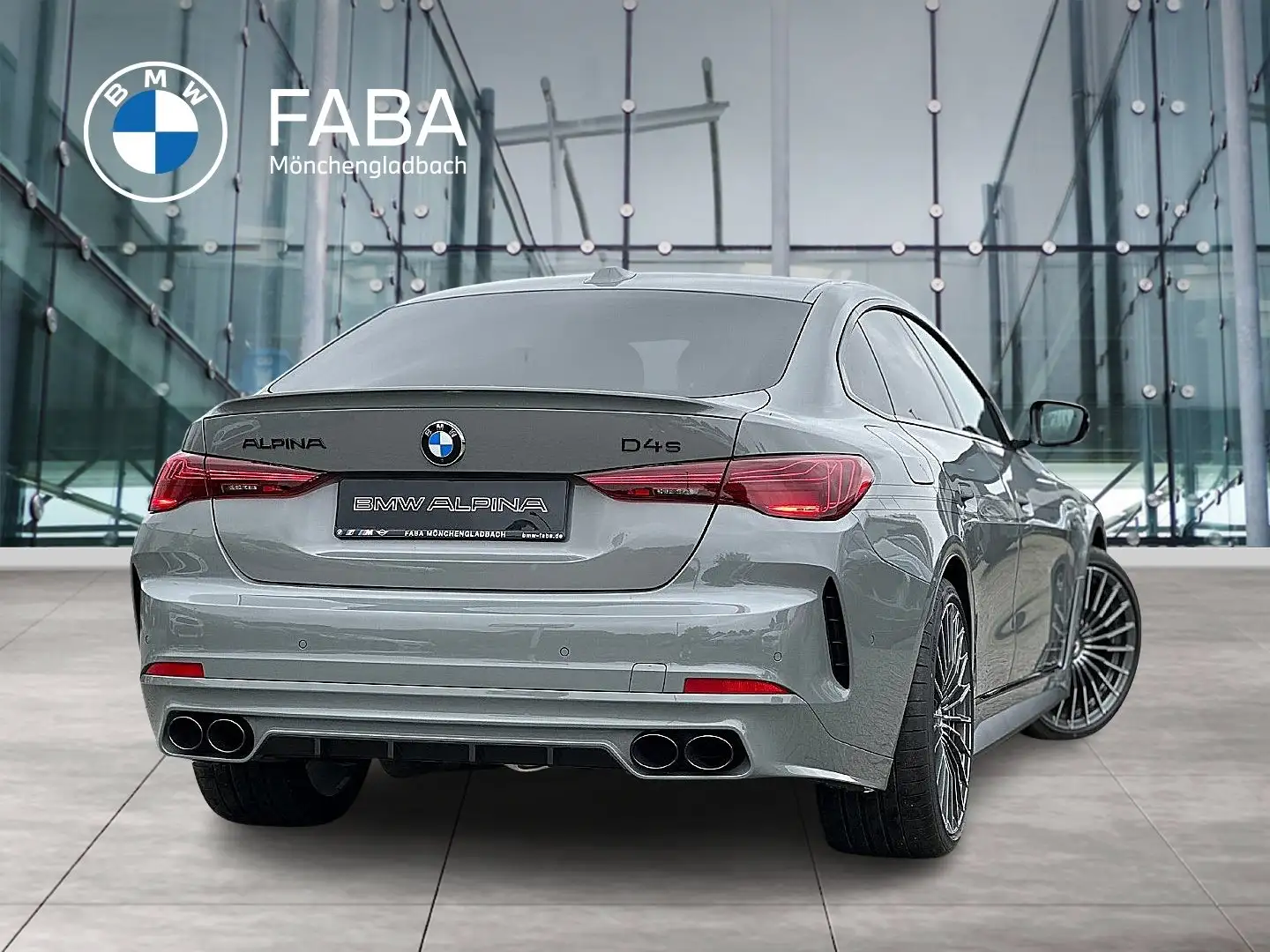 Alpina D4 S Gran Coupé Allrad AHK Driv Prof H&K HiFi Grau - 2