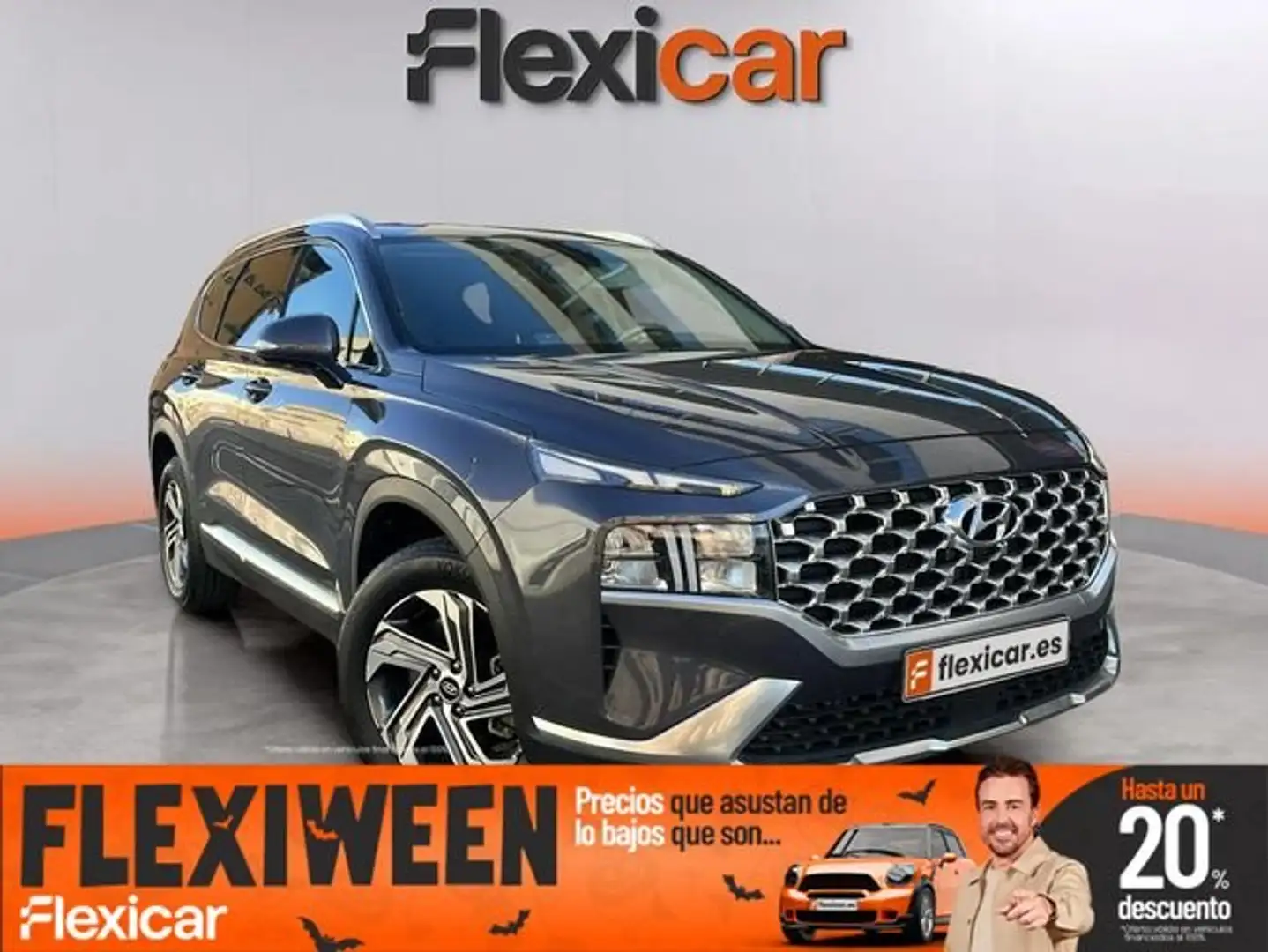Hyundai SANTA FE 2.2CRDi Tecno 7pl 4WD 8DCT Gris - 1
