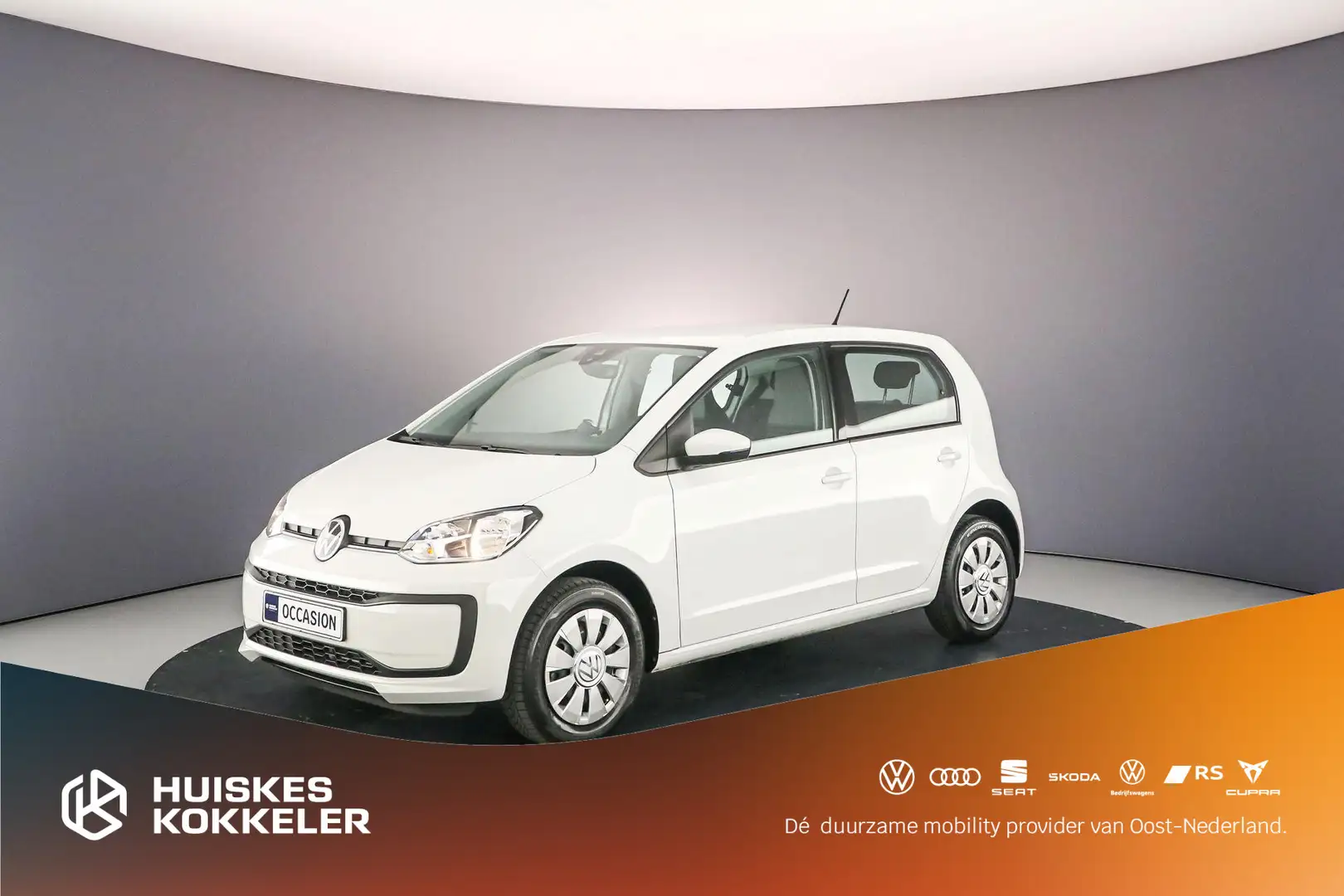 Volkswagen up! Move up 1.0 MPI 65pk Airco, DAB, Radio, Bluetooth, Blanc - 1