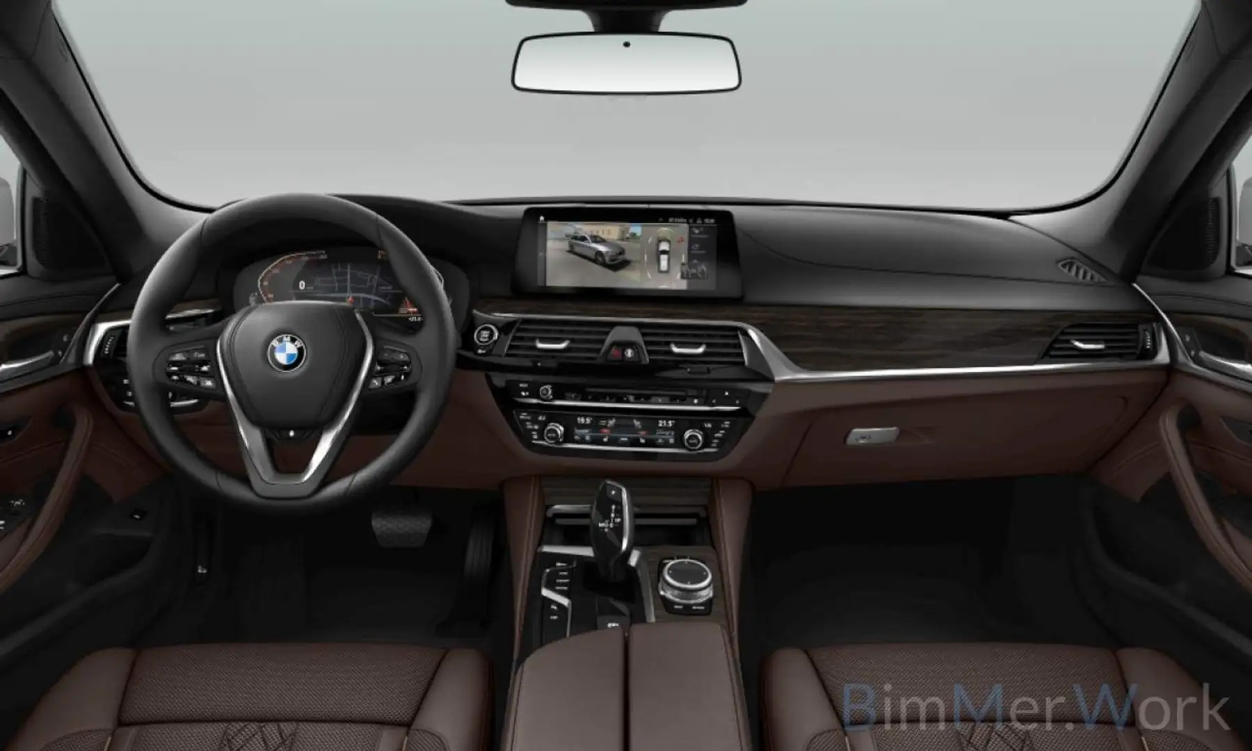 BMW 530 Luxury Line Panorama 360°HUD HiFi Komfort Grey - 2