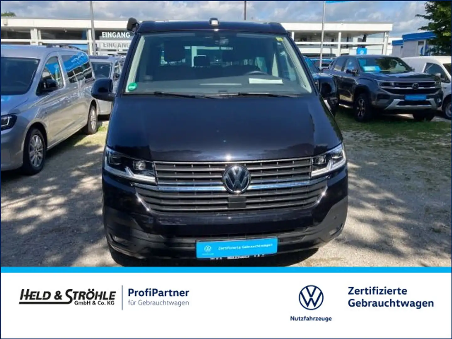 Volkswagen T6.1 California Beach Tour 2.0 TDI DSG AHK LED N Schwarz - 1