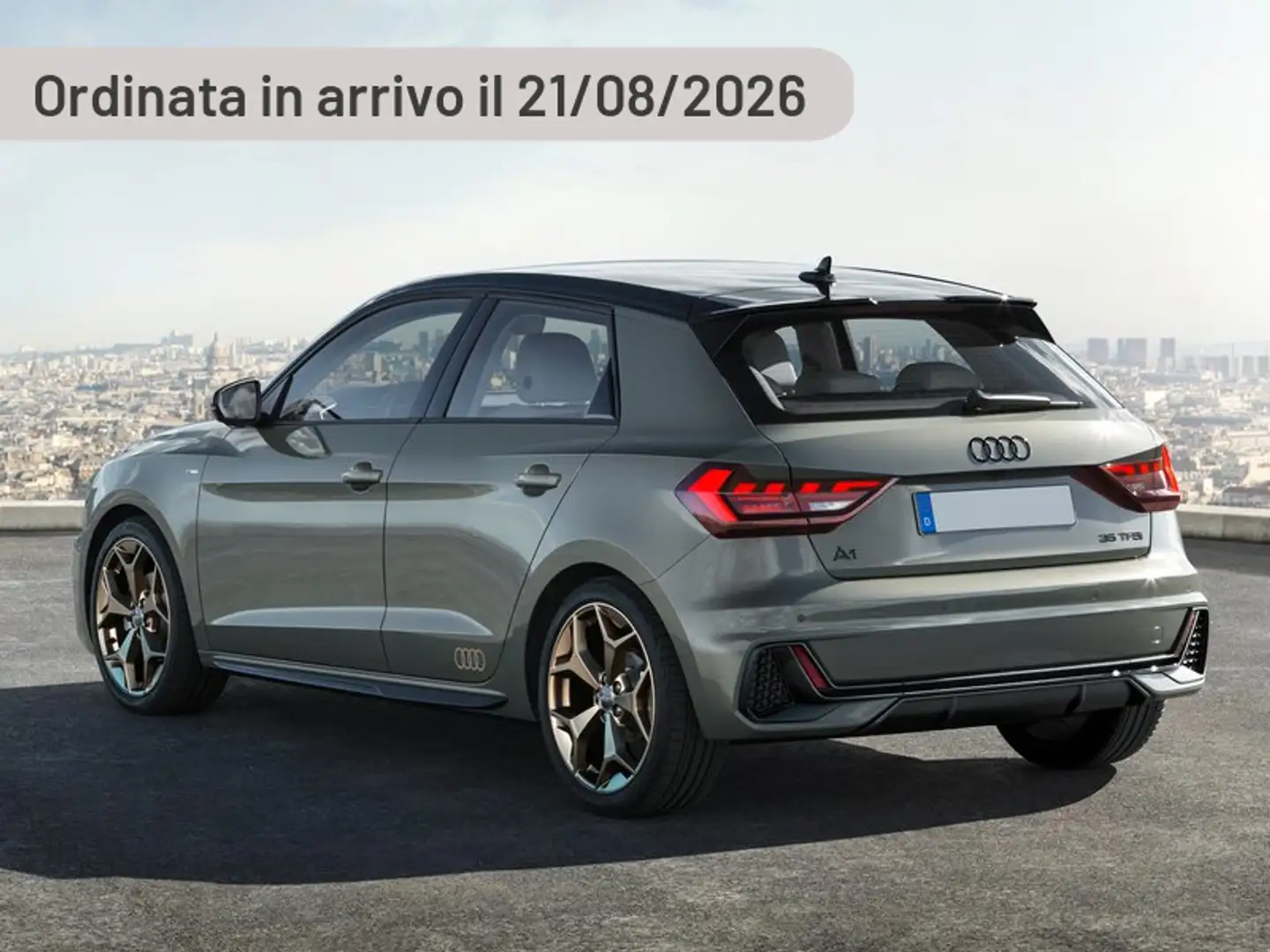 Audi A1 SPB 40 TFSI S tronic Identity Black Argento - 1