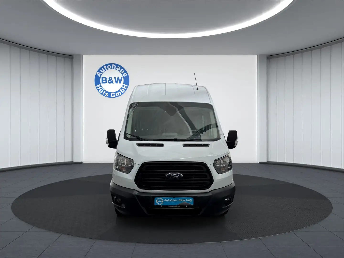Ford Transit 350 L3 H3*DoKa*REGALE*6-SITZE*AHK Blanc - 2