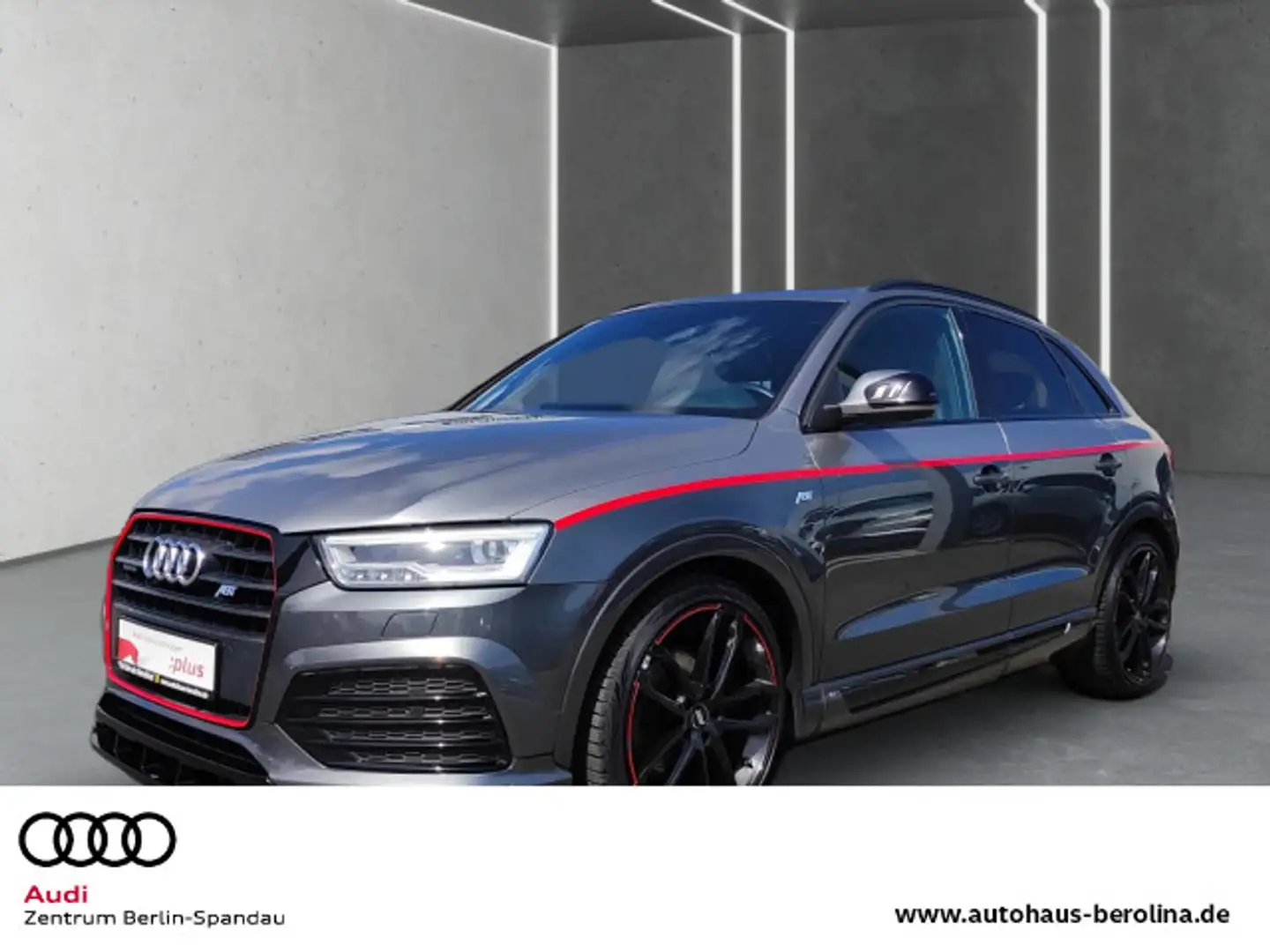 Audi Q3 2.0 TDI qu. S line ABT-Performance*PANO*BOSE* Grijs - 1