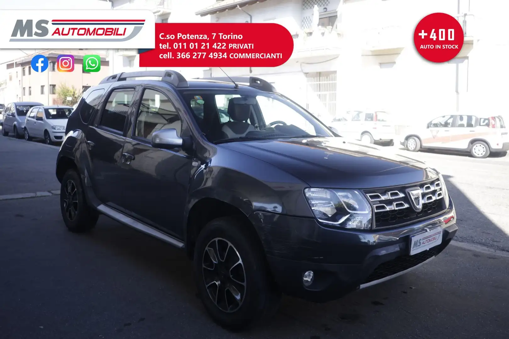 Dacia Duster Dacia Duster 1.5 dCi 110CV Start&Stop 4x2 Prestig Grijs - 1