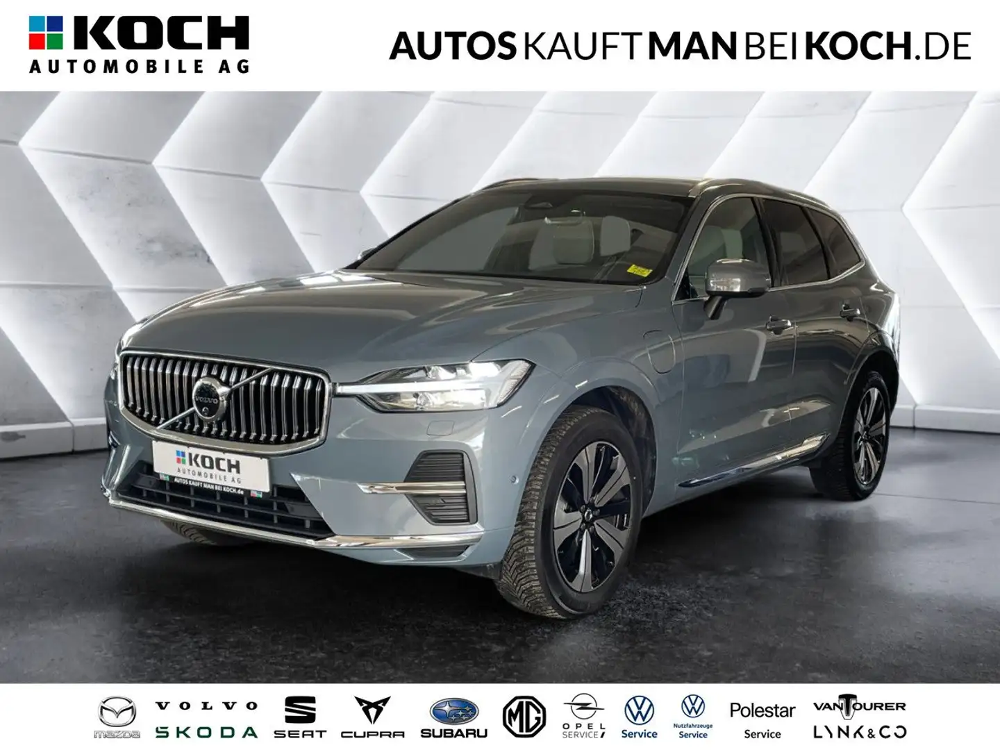 Volvo XC60 T6 AWD Plug-in Hybrid Plus Bright Grau - 1