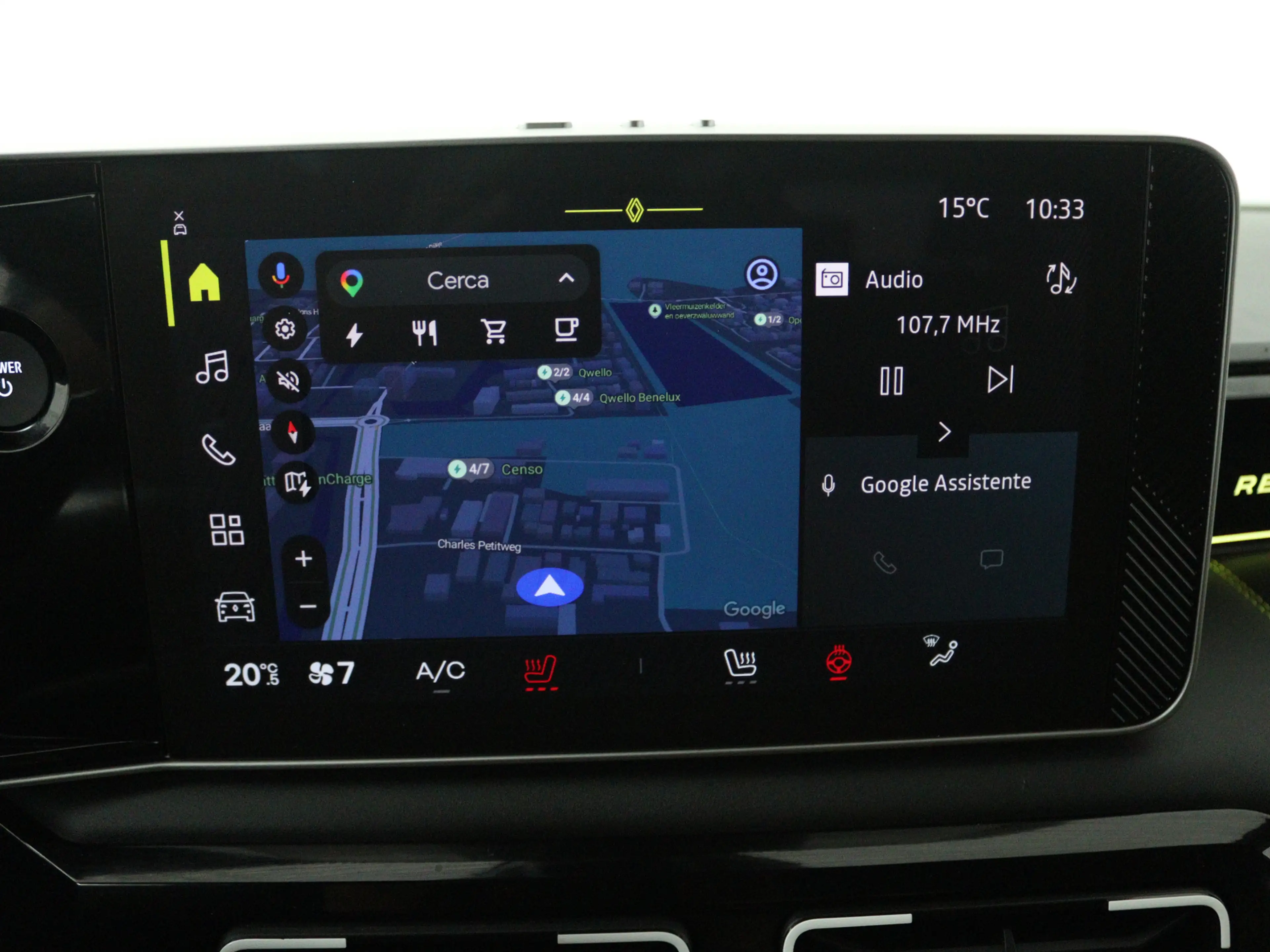 Renault R 5 comfort range iconic cinq 52 kWh | Google | Stoel — photo 7