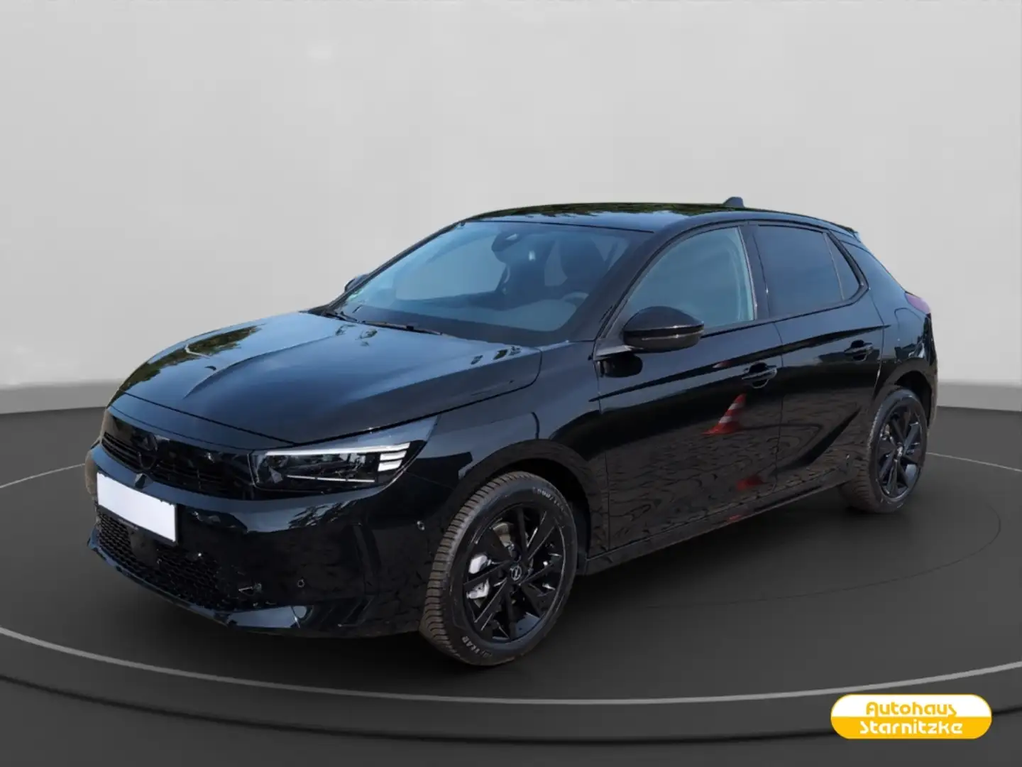 Opel Corsa GS 1.2 DI Turbo 74 kW 6 GANG +NAVI+LED+SHZ+LHZ+PDC Schwarz - 1