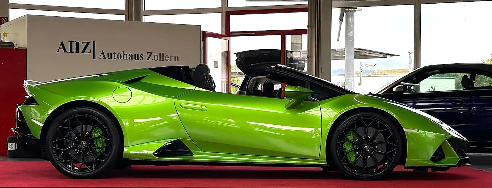 Lamborghini Huracán EVO Spyder Forged Carbon SAGA LIFT PPF Grün - 2