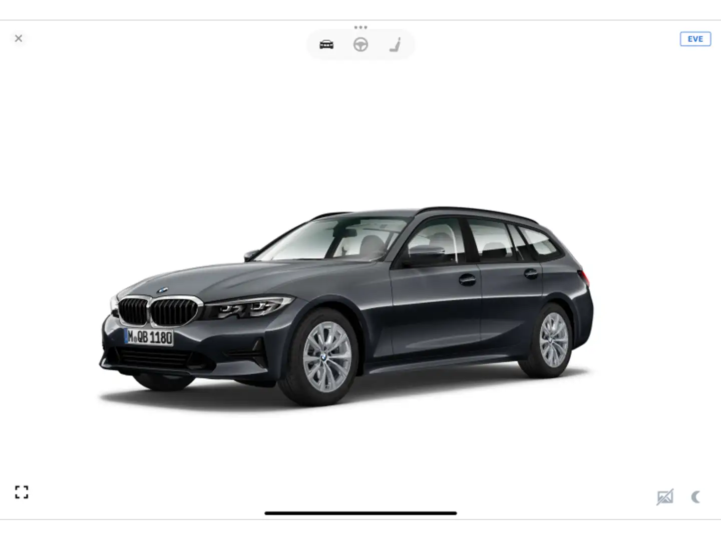 BMW 320 d Gris - 1