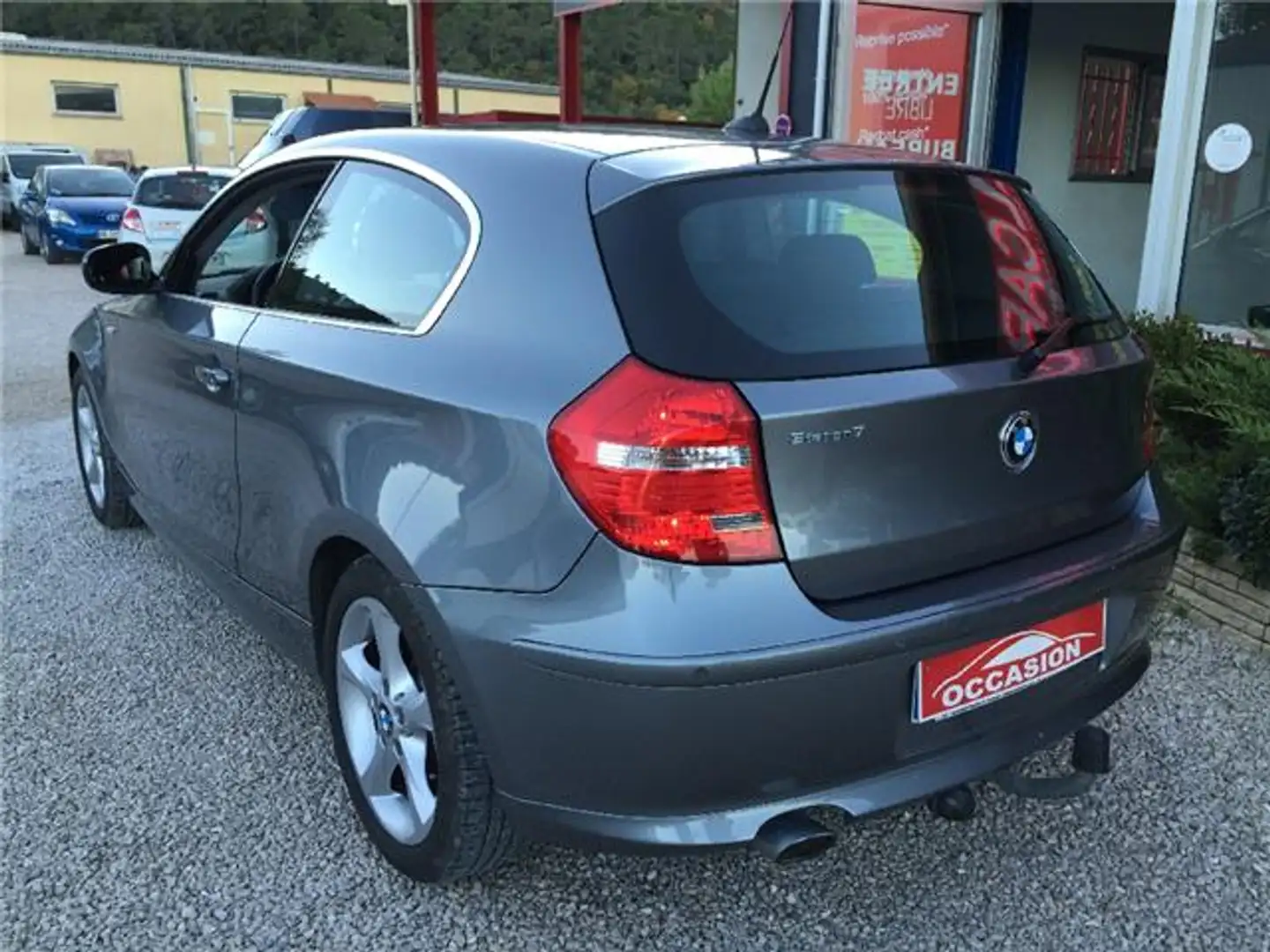BMW 120 d 177 ch Edition Luxe 3 Gris - 2