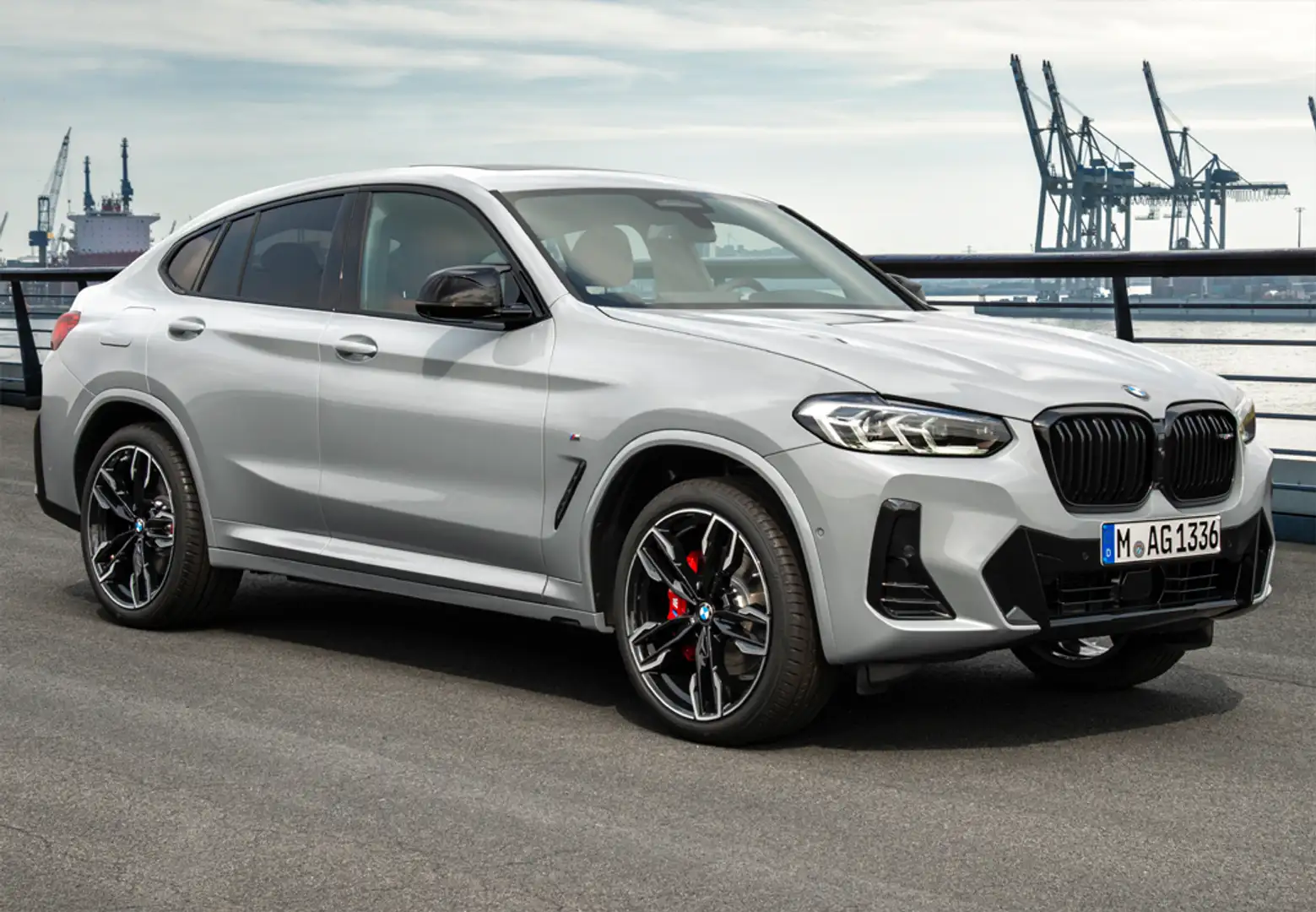 BMW X4 xDrive 20dA Czerwony - 2