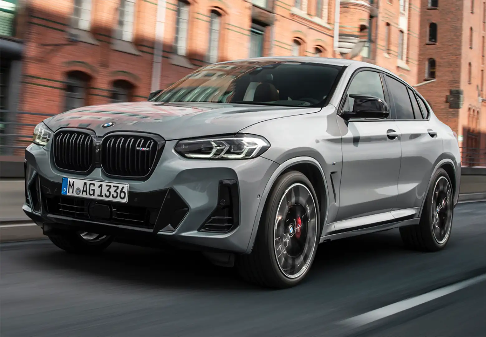 BMW X4 xDrive 20dA Czerwony - 1