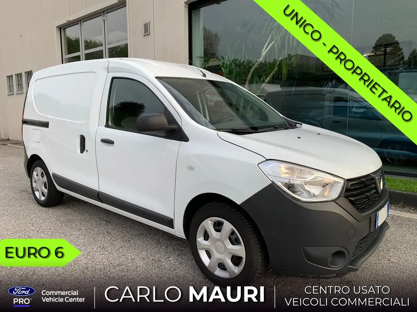 Dacia Dokker Van 1.5 dCi 75cv - Euro 6 Weiß - 1