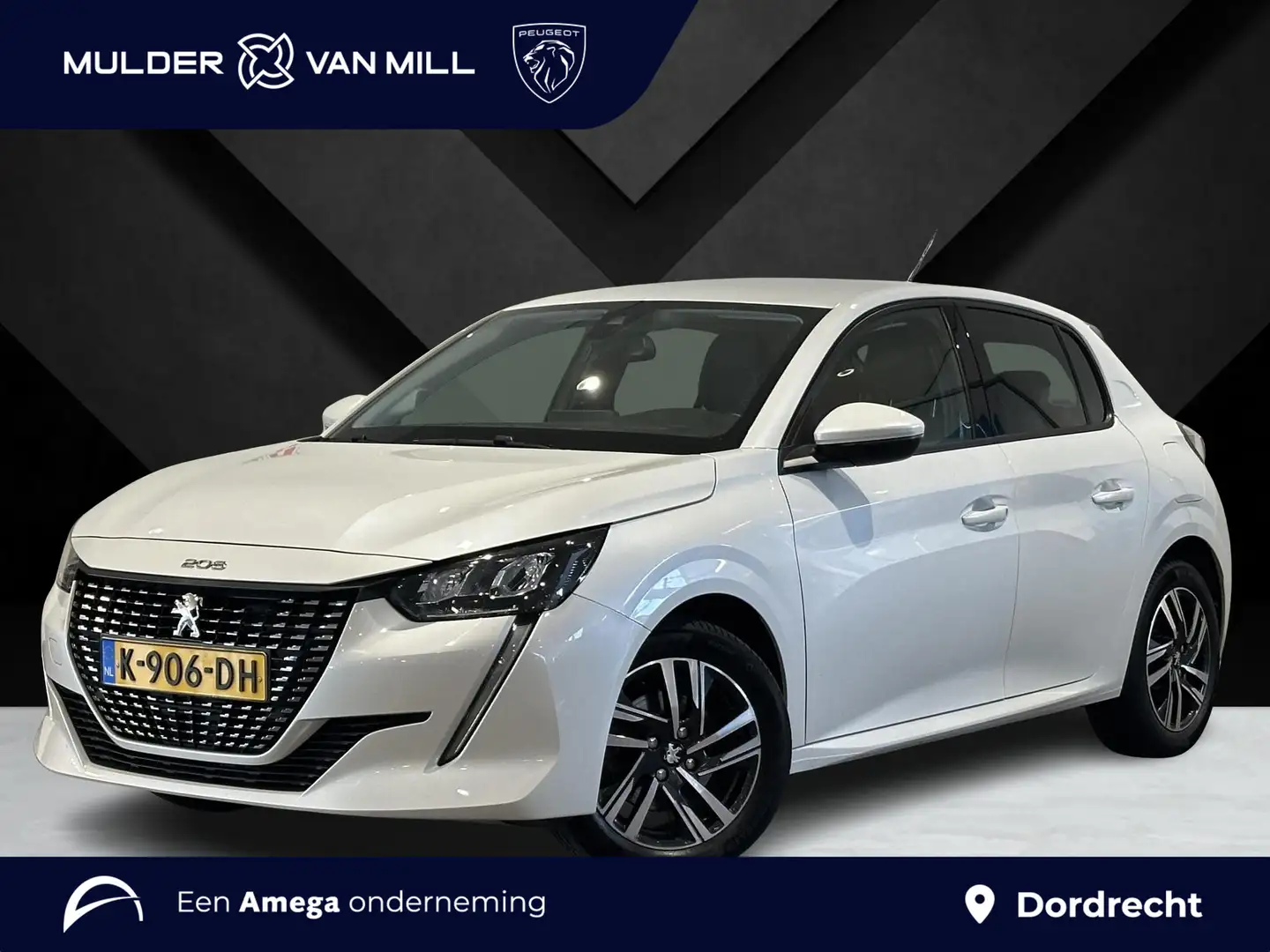 Peugeot 208 Allure 1.2 Turbo 100pk | 3D i-COCKPIT® | PARELMOER Blanc - 1
