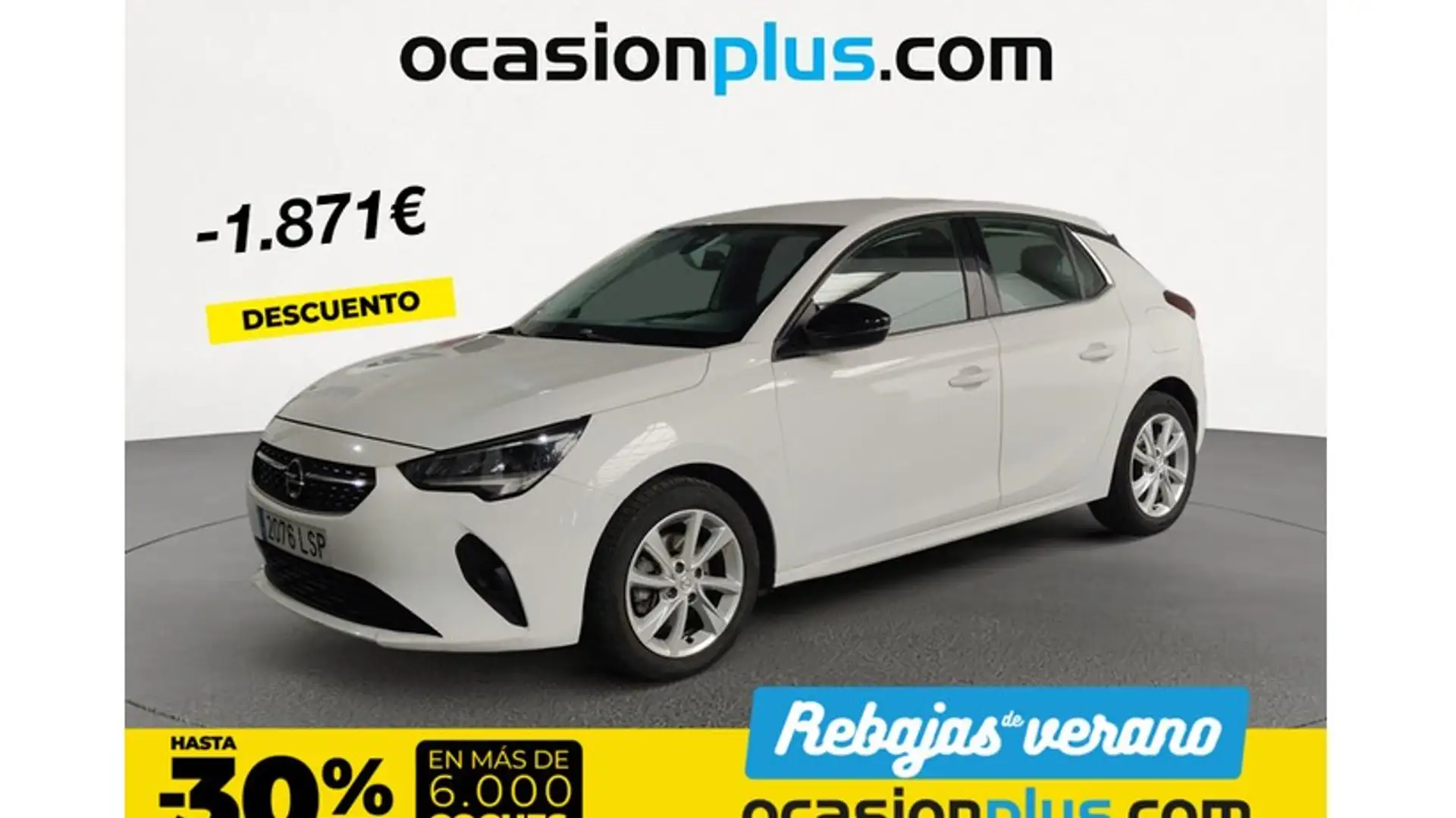 Opel Corsa 1.2T XHT S/S Elegance AT8 100 Blanc - 1
