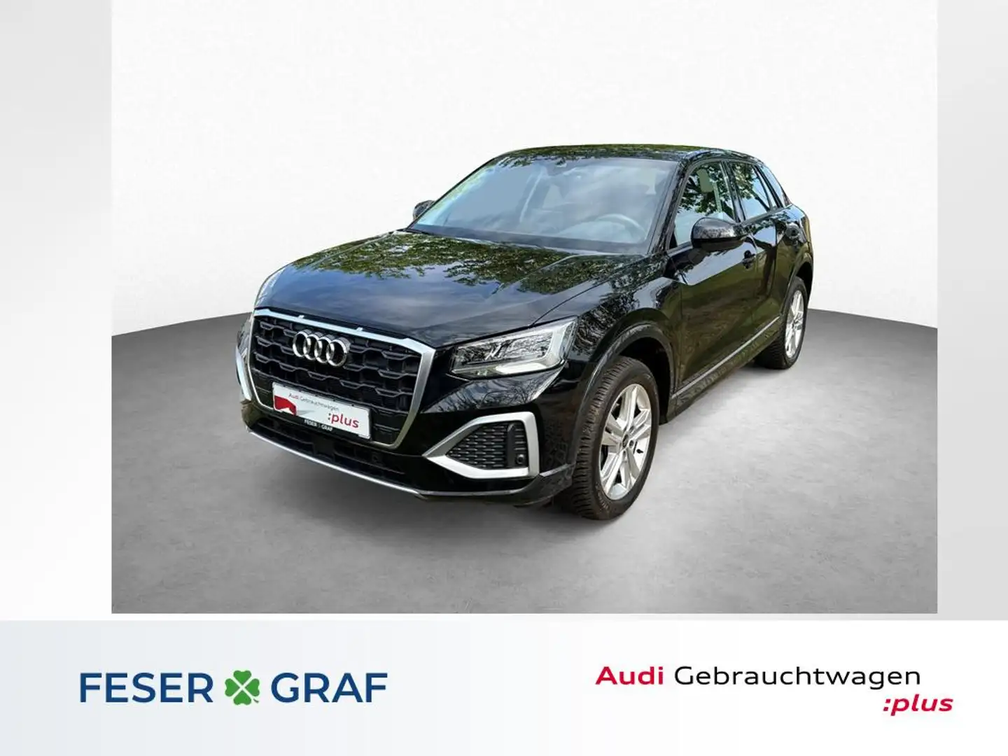 Audi Q2 Advanced 35 TFSI S tronic-Kamera-Navi-LED Schwarz - 1