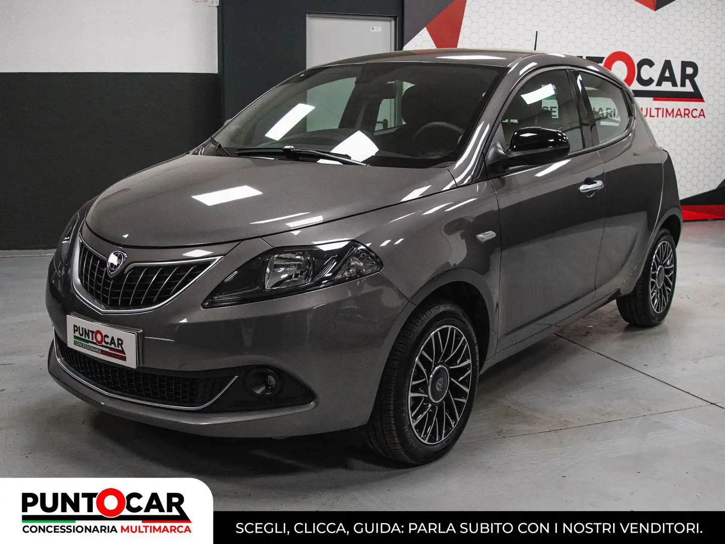 Lancia Ypsilon 1.0 FireFly 5 porte S&S Hybrid Platino PROMO FLEX Grigio - 1