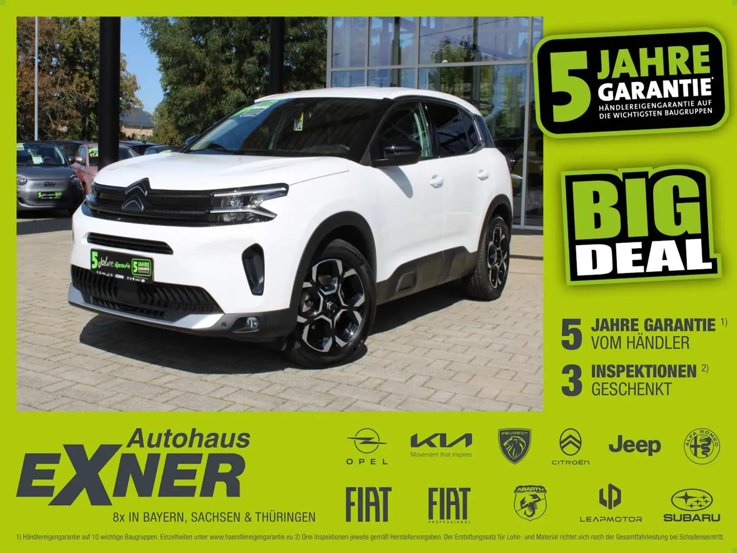Citroen C5 Aircross 1.2 PureTech 130 FEEL PACK LED+DAB Weiß - 1