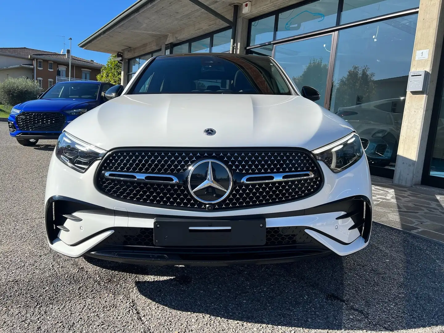 Mercedes-Benz GLC 220 GLC Coupe 220 d AMG Line Premium 4matic tetto Bianco - 2