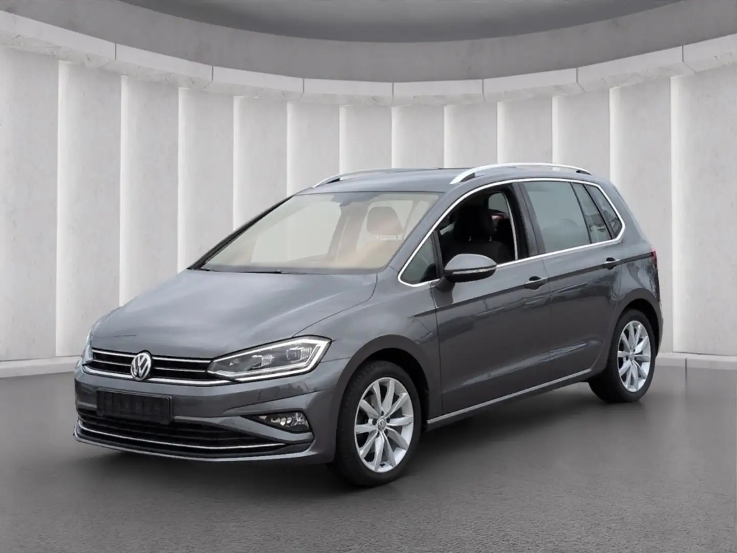 Volkswagen Golf Sportsvan Highline 1.5TSI*DSG AHK LED ACC Grau - 2