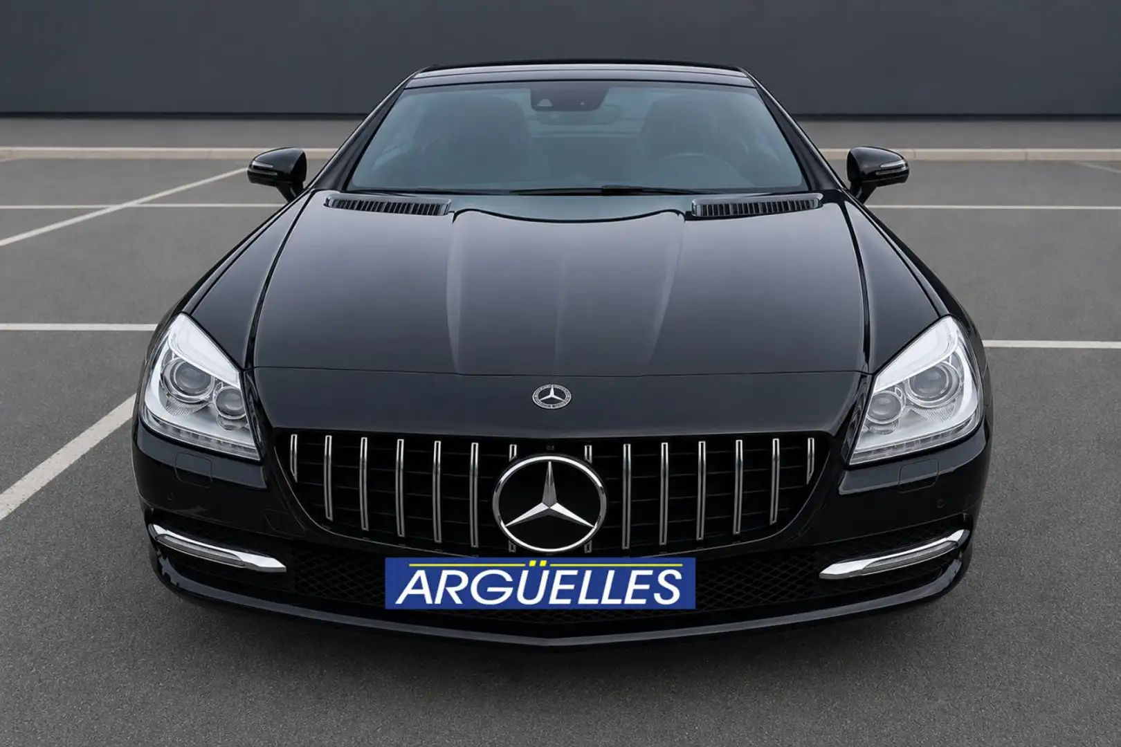 Mercedes-Benz SLK 200 AUT Negro - 2