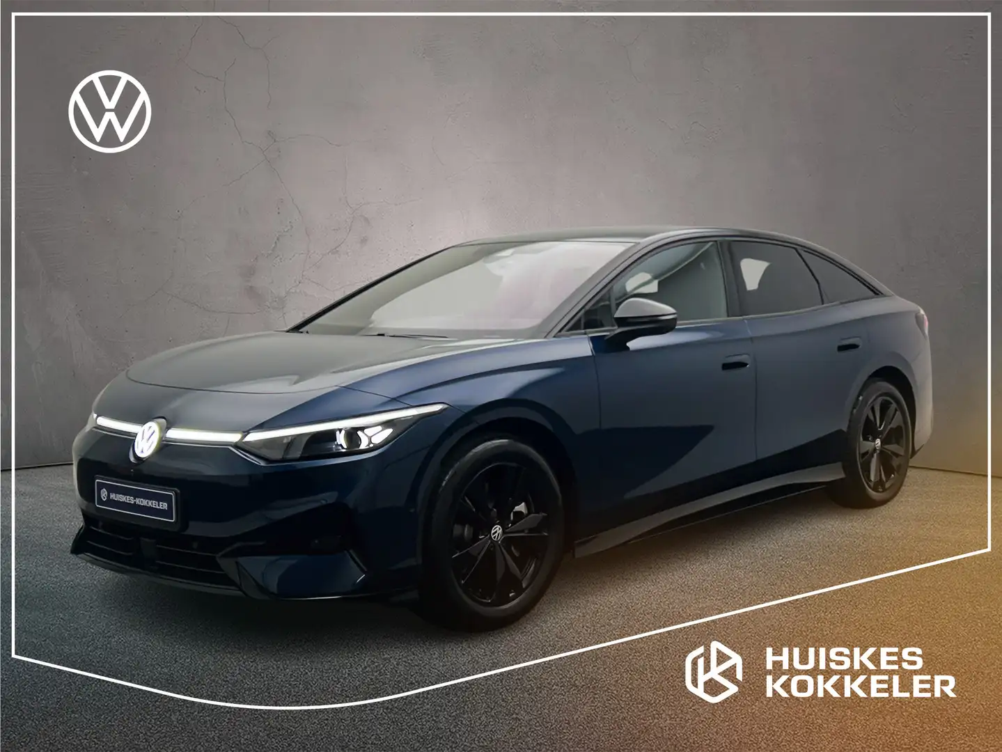 Volkswagen ID.7 Elektromotor 77 kWh 286pk Pro Limited Edition Modrá - 1