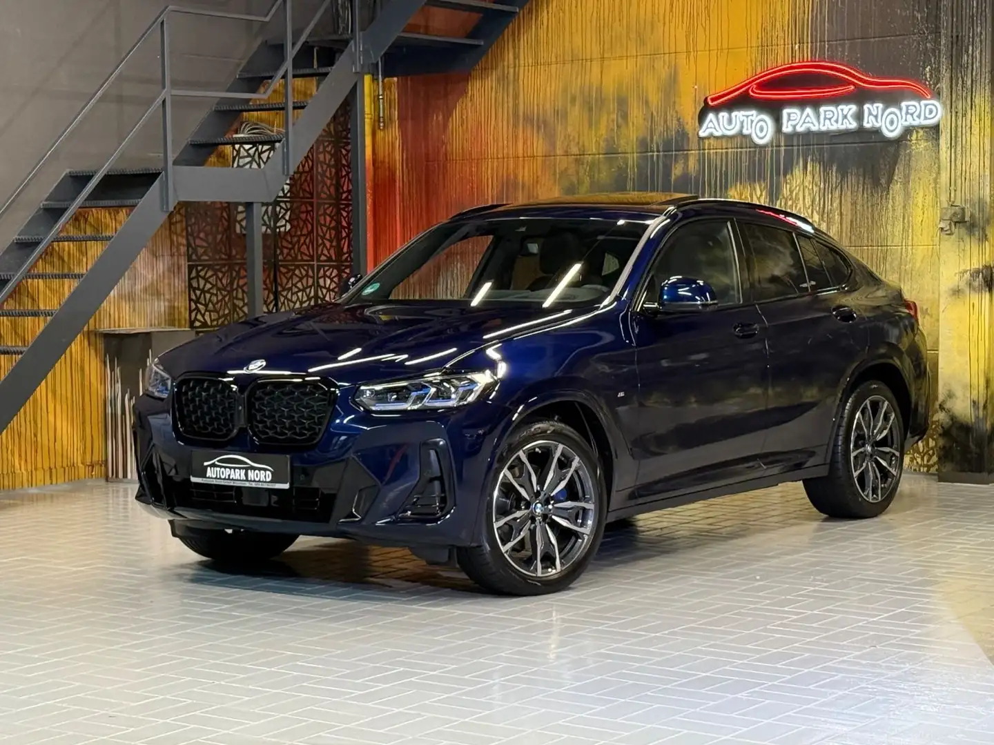 BMW X4 xDrive 30i M Sport LASER~PANO~KAMERA~ACC~H&K Blau - 1