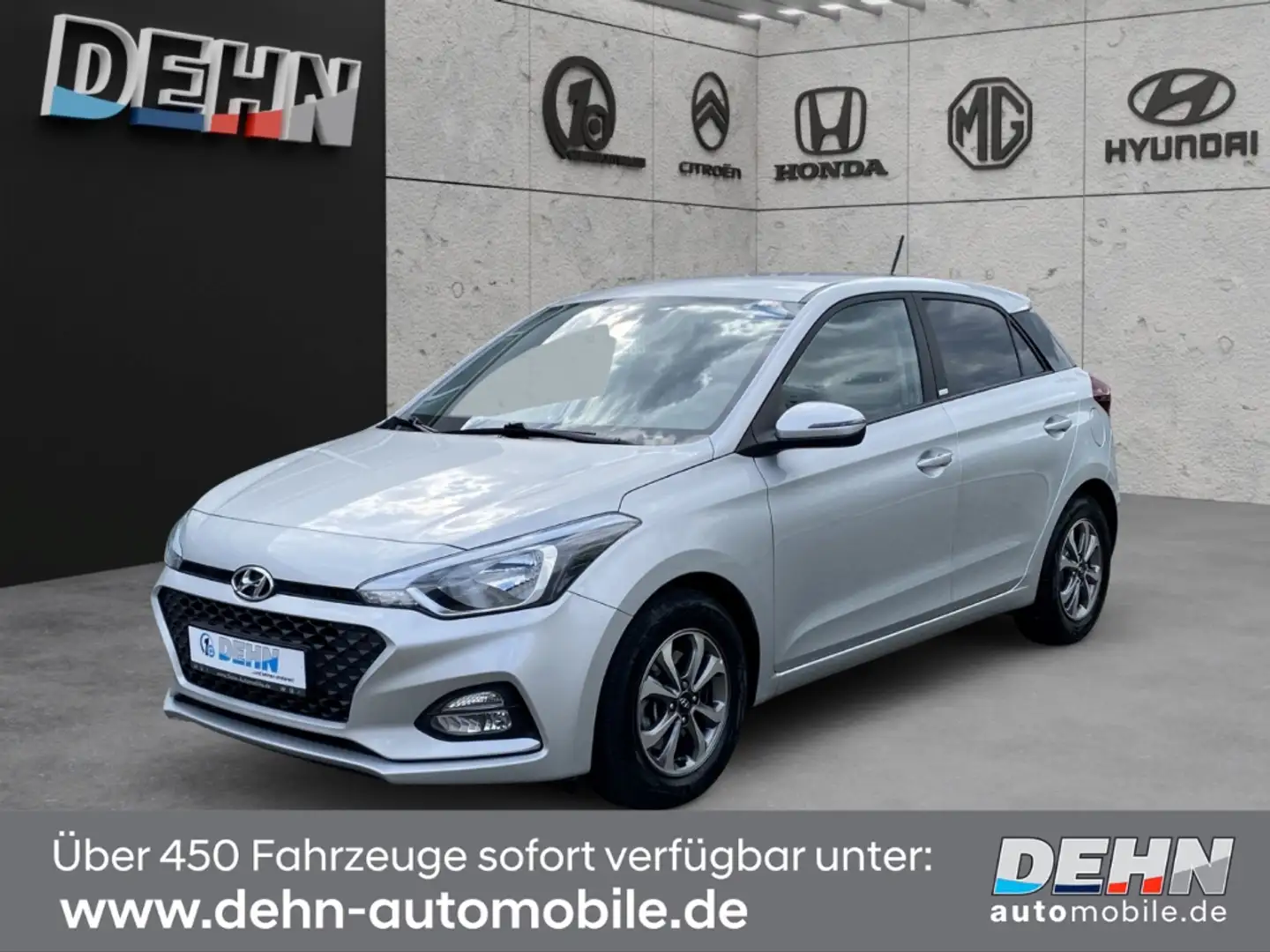 Hyundai i20 Trend 1.0 T-GDi Navi-/Digital-Paket Apple CarPlay Silber - 2