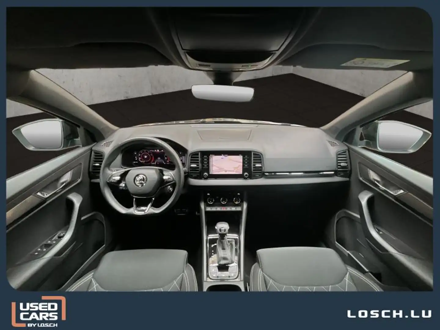 Skoda Karoq Sportline+4X4+LED+AHK Gris - 2