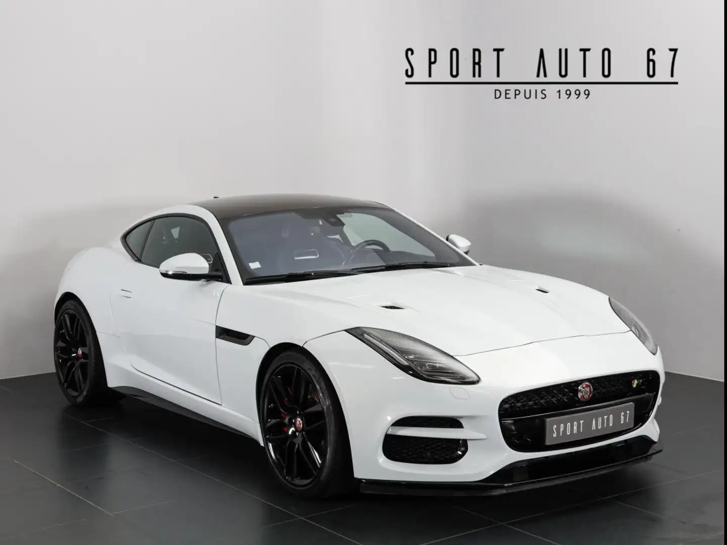 Jaguar F-Type F-type-r V8 5.0L Compressé Blanc - 1