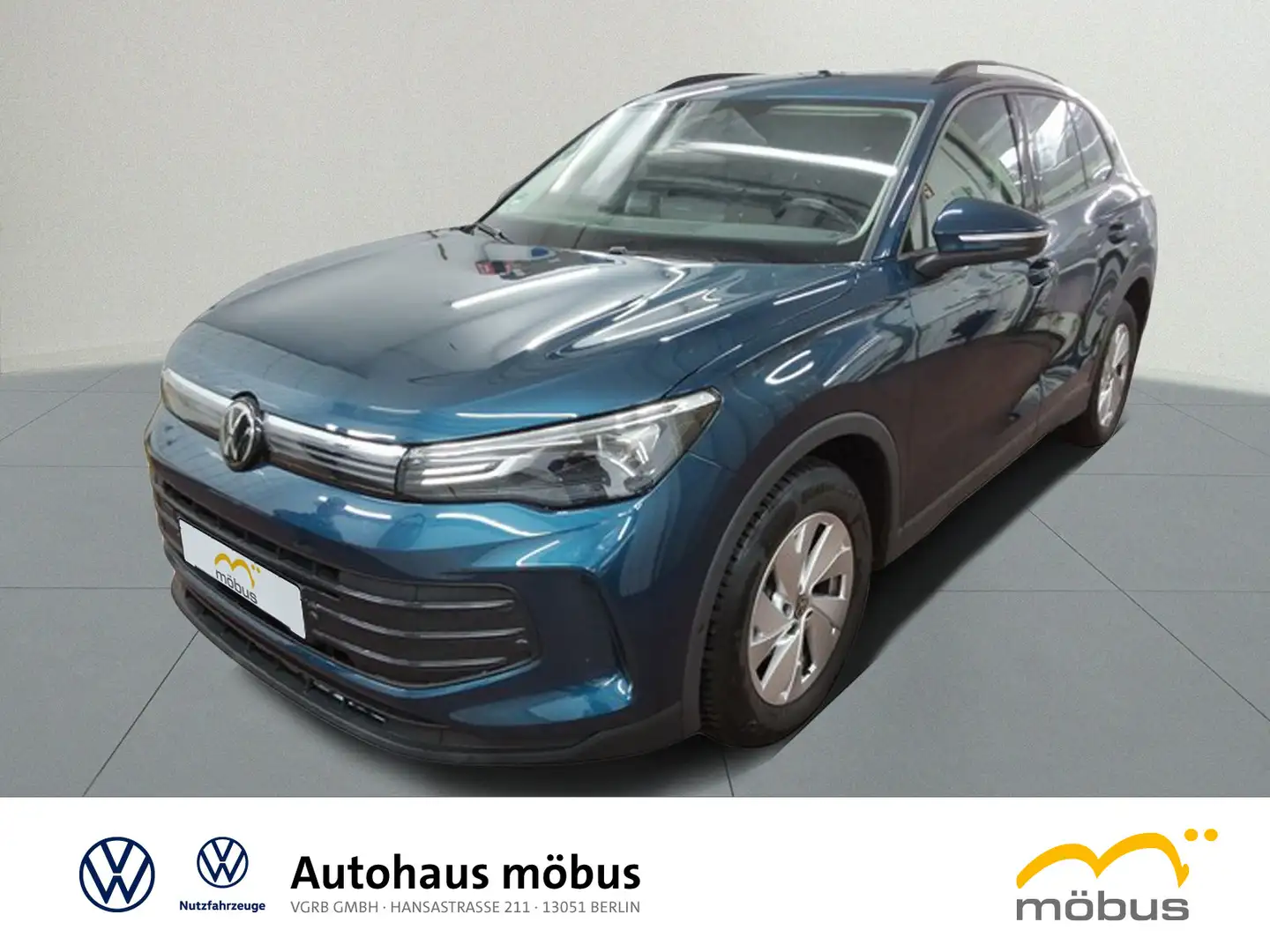 Volkswagen Tiguan 1.5 eTSI*DSG*NAVI*AHK*RFK*LED*APP*DAB Blau - 2
