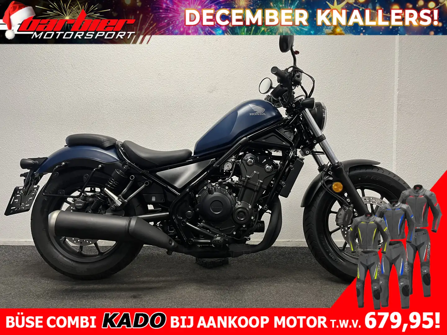 Honda CMX 500 REBEL Albastru - 1
