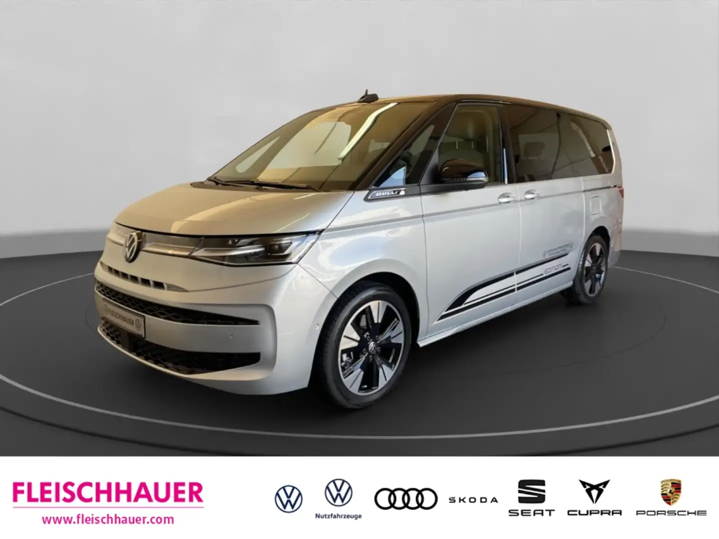 Volkswagen T7 Multivan Edition lang 2.0 TSI LED Navi ACC Argintiu - 1