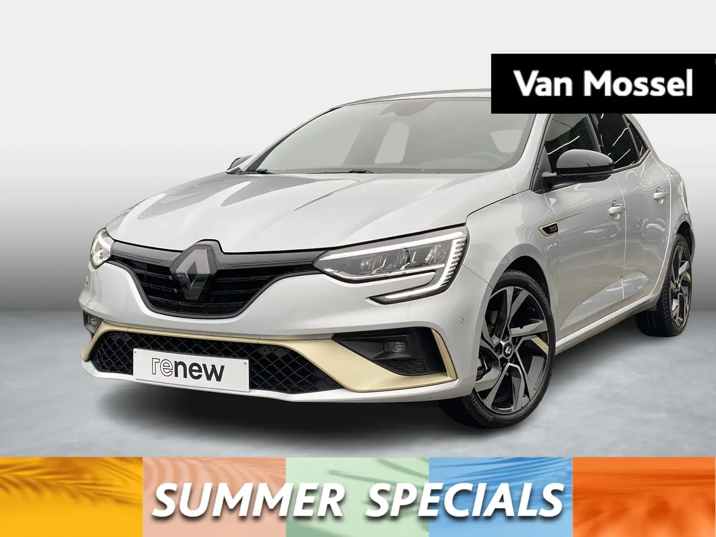 Renault Megane E-Tech Berline PHev Etech Engineered 160 Renault Mégane B Stříbrná - 1